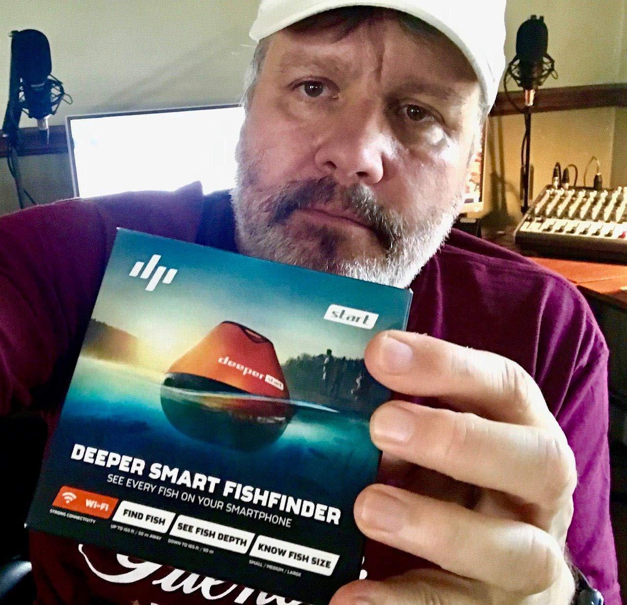 Deeper Start Fish Finder - Portable and Depth Finder for Recreational Fishing from Dock, Shore, Bank or Kayak | Castable Deeper Smart Sonar with Free User Friendly App customer photo 1