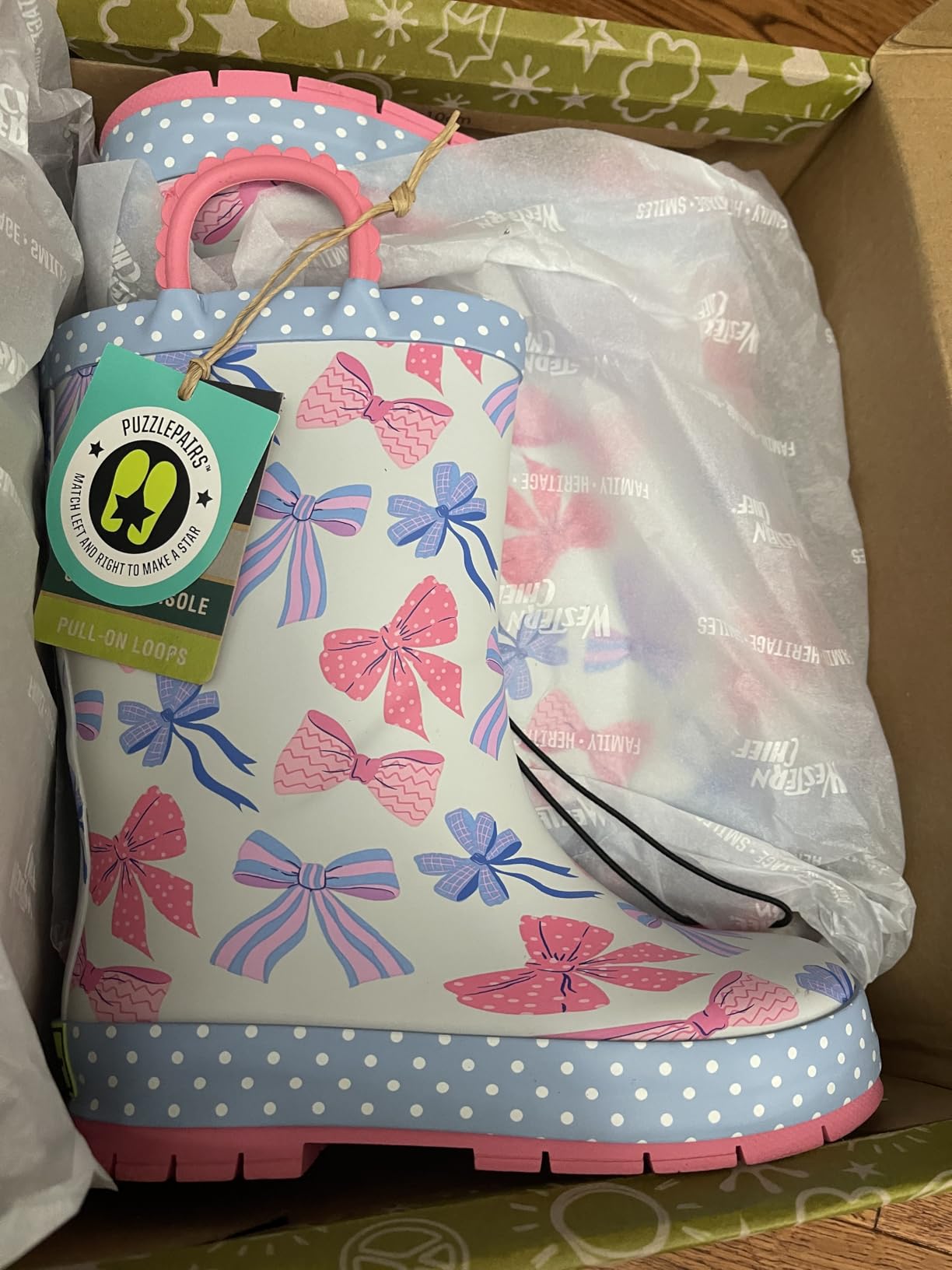 Kids Premium Waterproof Rain Boots for Boys and Girls customer photo 1