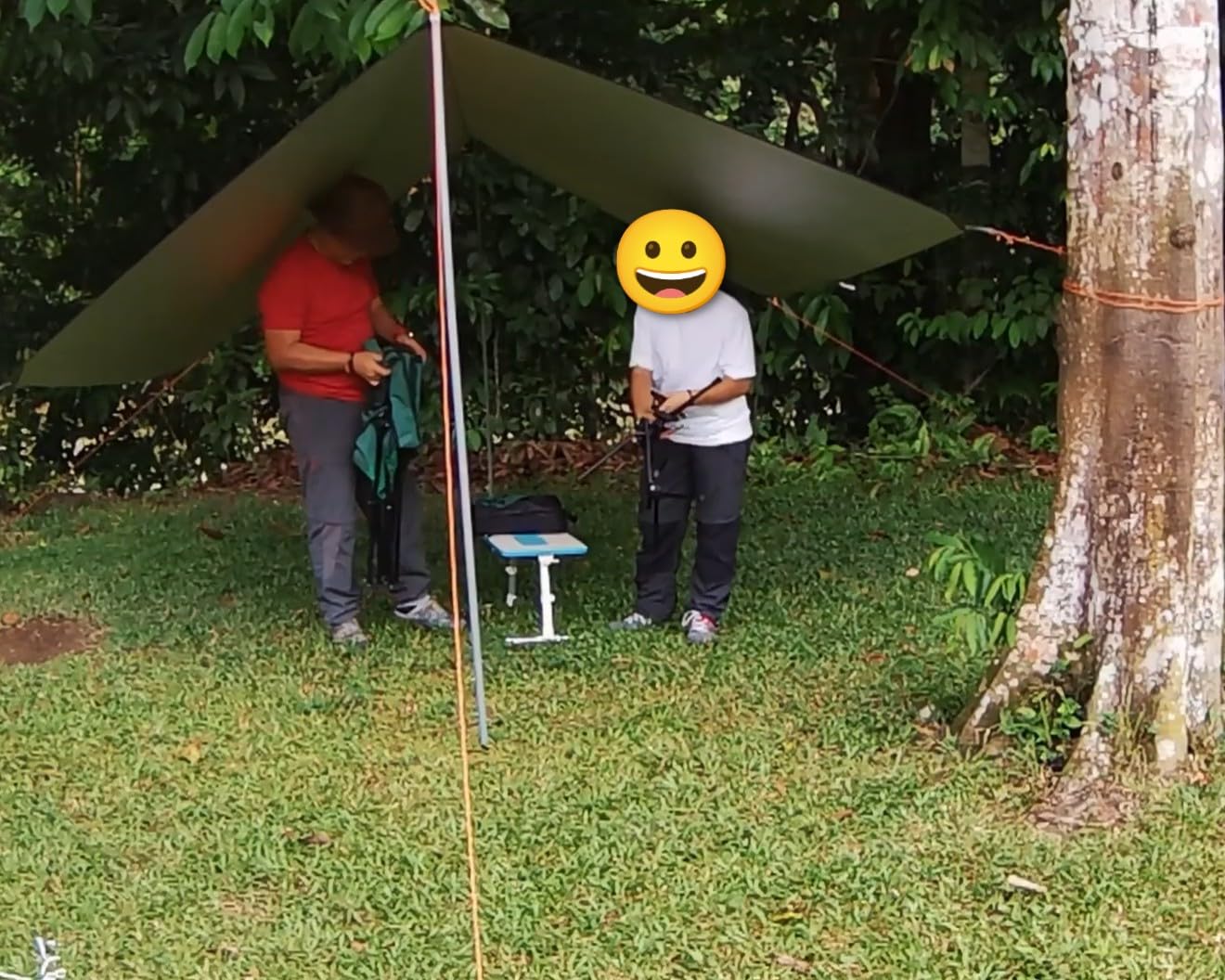 Unigear Hammock Rain Fly Waterproof Camping Tent Tarp for Backpacking | Lightweight Tent Tarp with UV Protection, Rain Shelter for Camping and Outdoor Adventures customer photo 2