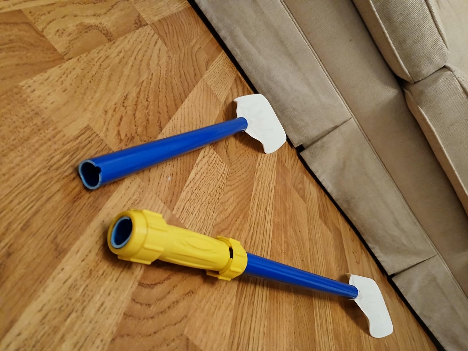 Pelican - Kayak Paddle for Kids - Blue & White - Perfect for The Small or First-Time Paddlers - Easy to use - 152 cm (60 in.) customer photo 1