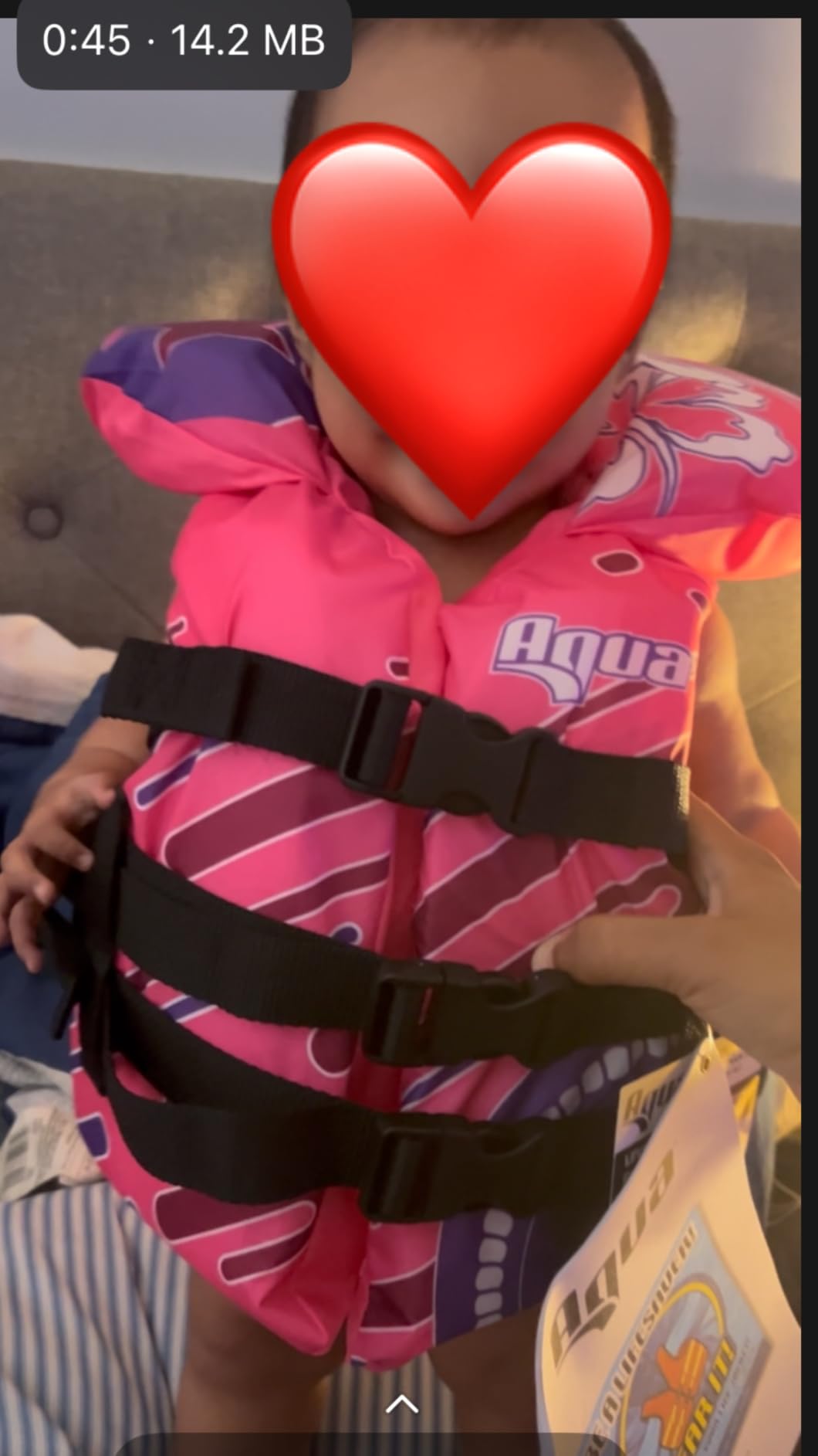 Aqua Oceans 7 Life Jacket for Kids - US Coast Guard Approved Life Vest for Infant, Child & Youth Boys and Girls, Open-Side PFD for Boating, Swimming & Water Sports customer photo 1