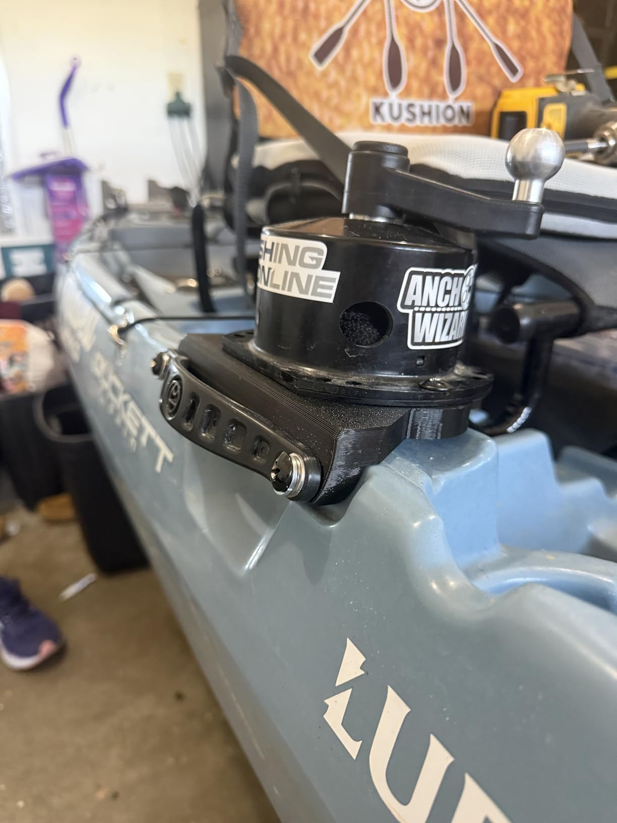 Anchor Wizard - Low Profile Kayak Crank Only customer photo 2
