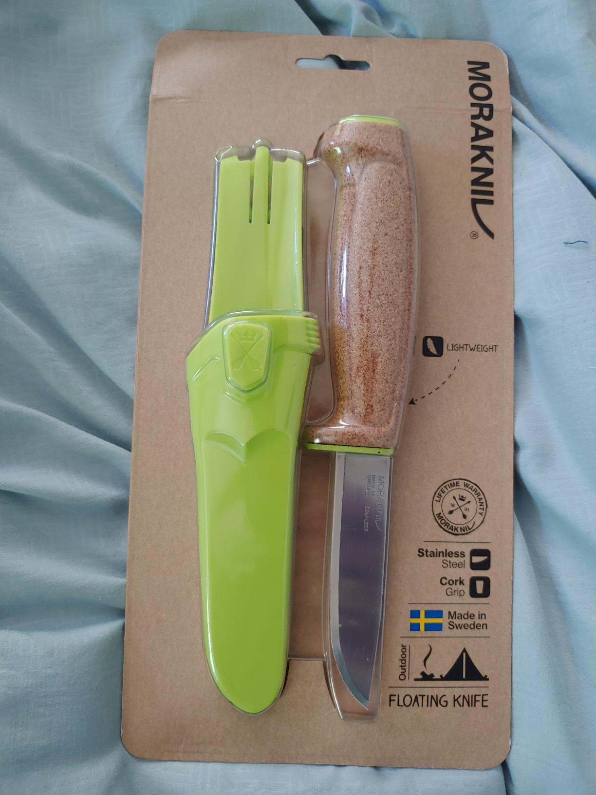 Morakniv Floating Fixed-Blade Fine Edged Stainless Steel Knife customer photo 2