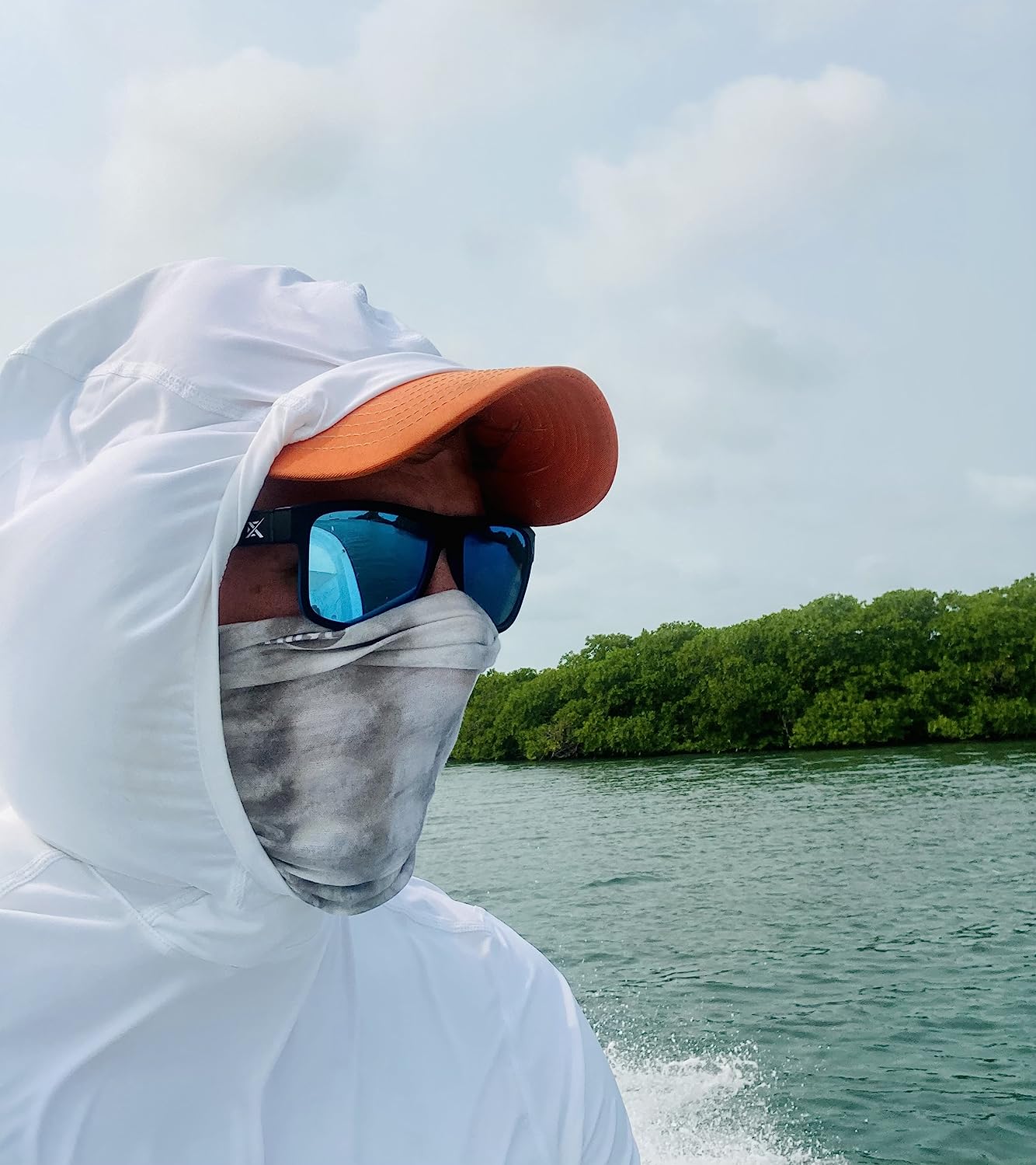 BUFF CoolNet UV Neck Gaiter, UPF 50 Sun Protection, Breathable, Versatile, Quick Dry Face Mask, Fishing Designs, Adult Size customer photo 2