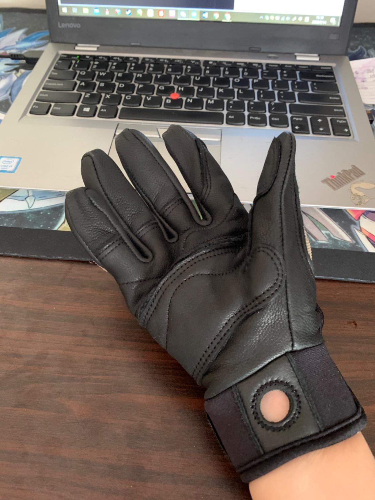 Goatskin Climbing Gloves, Rescue & Rock | Durable Grip for Rappelling, Tree, Wall, and Mountain Climbing customer photo 1