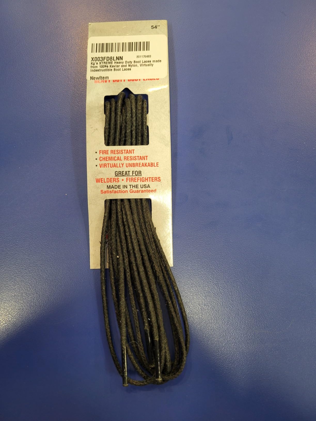 XTREME Heavy Duty Boot Laces made from 100% Kevlar and Nylon, Virtually Indestructible Boot Laces customer photo 2