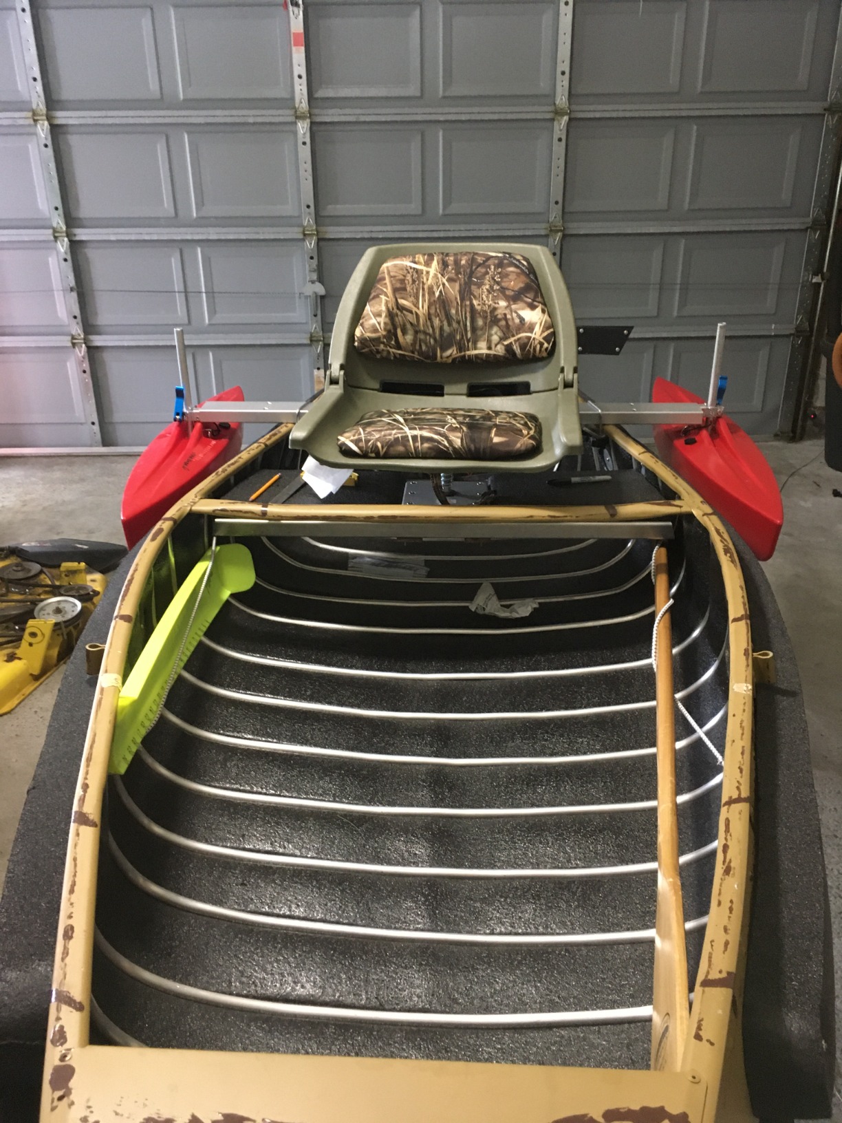 Hydrodynamic Canoe Stabilizer Float Package customer photo 2