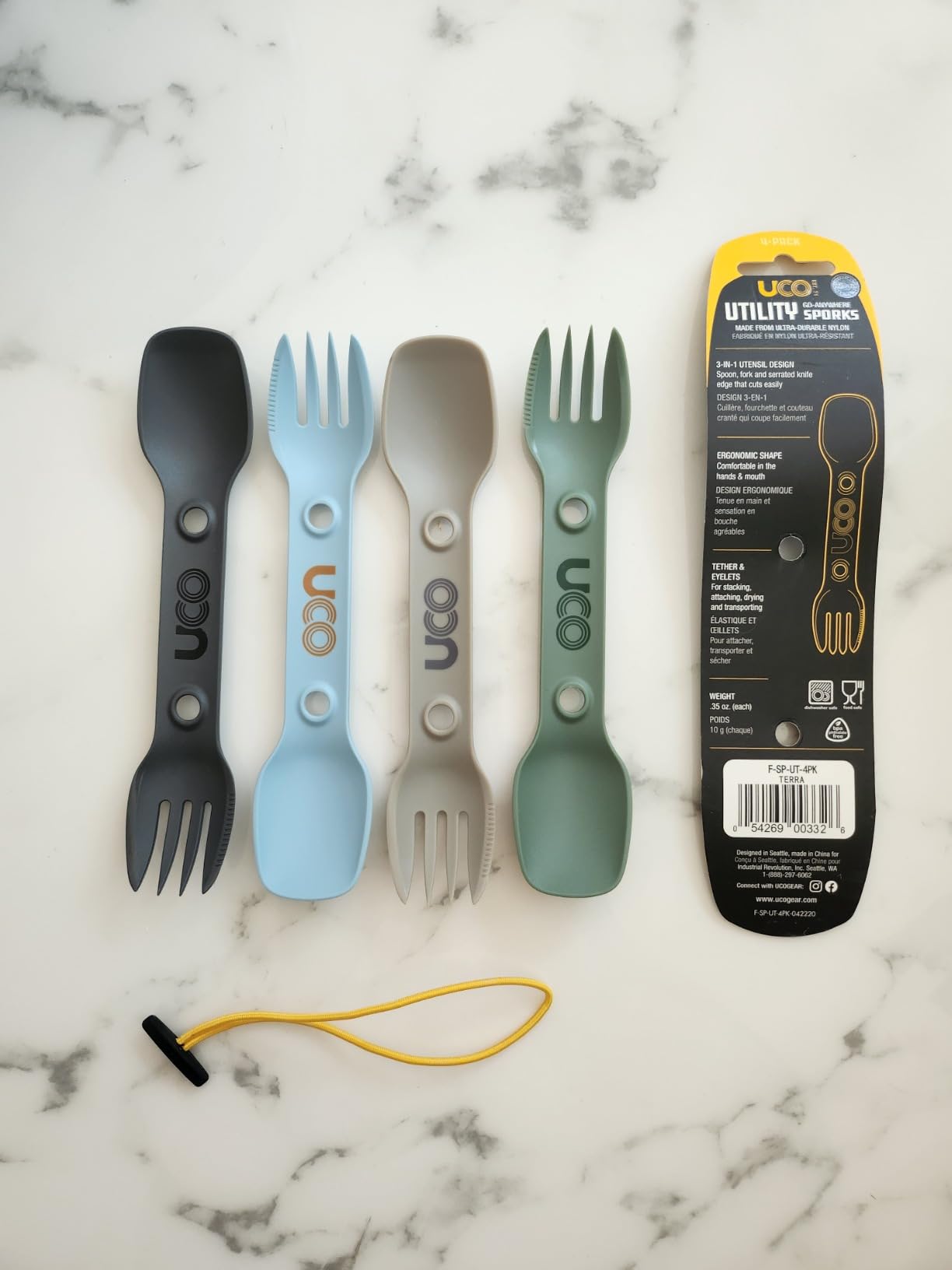 UCO Utility Spork 3-in-1 Combo Spoon-Fork-Knife Camping Utensil customer photo 1
