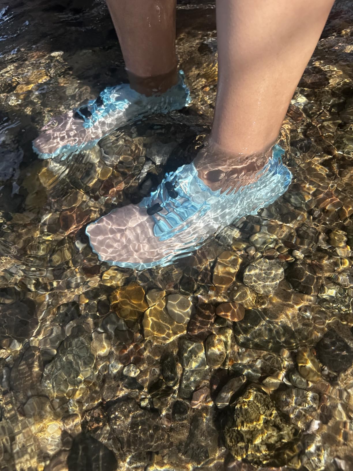 SIMARI Water Shoes for Women Men - Barefoot Quick-Dry Aqua Socks | Lightweight Swim Shoes for Surfing, Swimming, Beach Sports, Kayaking, Diving | Non-Slip Design customer photo 1