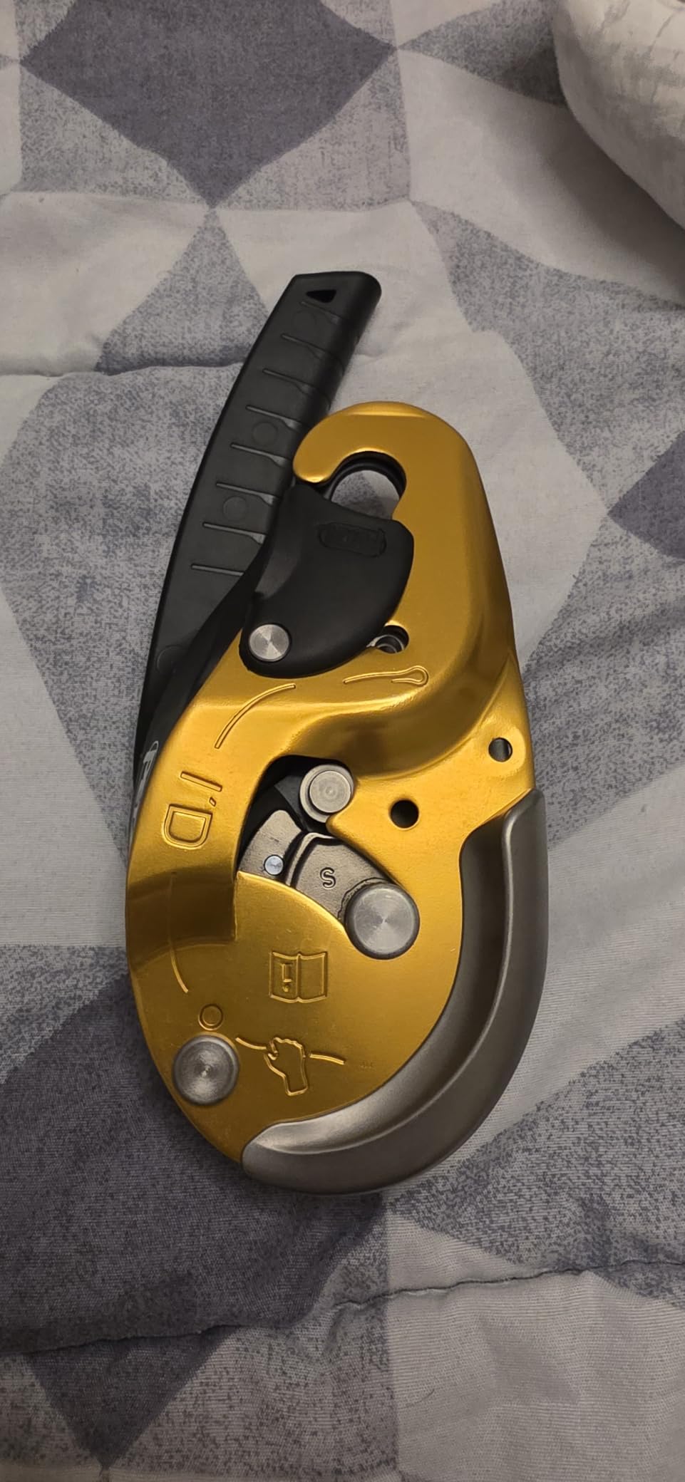 PETZL I'd Self-Braking Descender with Anti-Panic Function customer photo 1
