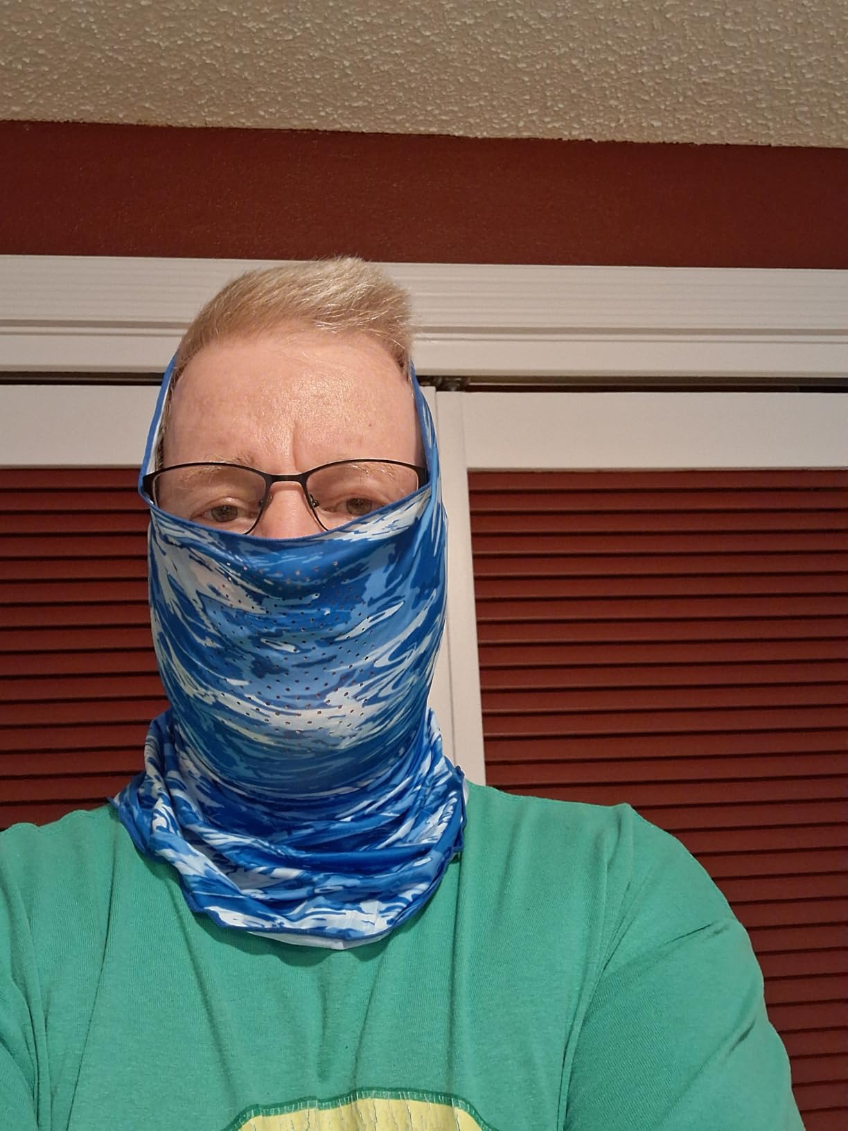 Fish Monkey UPF 50+ Sun Protection Performance Face Guard customer photo 1