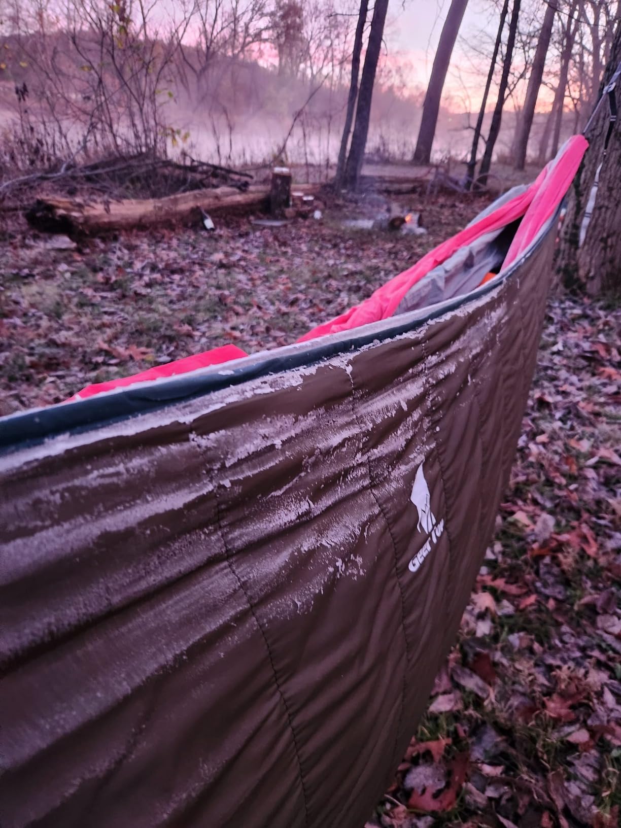 GEERTOP Hammock Underquilt, Warm 3-Season Insulation for Backpacking | Universal Hammock Fit, Quick Suspension System, Compact Stuff Sack Included, Camping Hiking Hunting customer photo 2