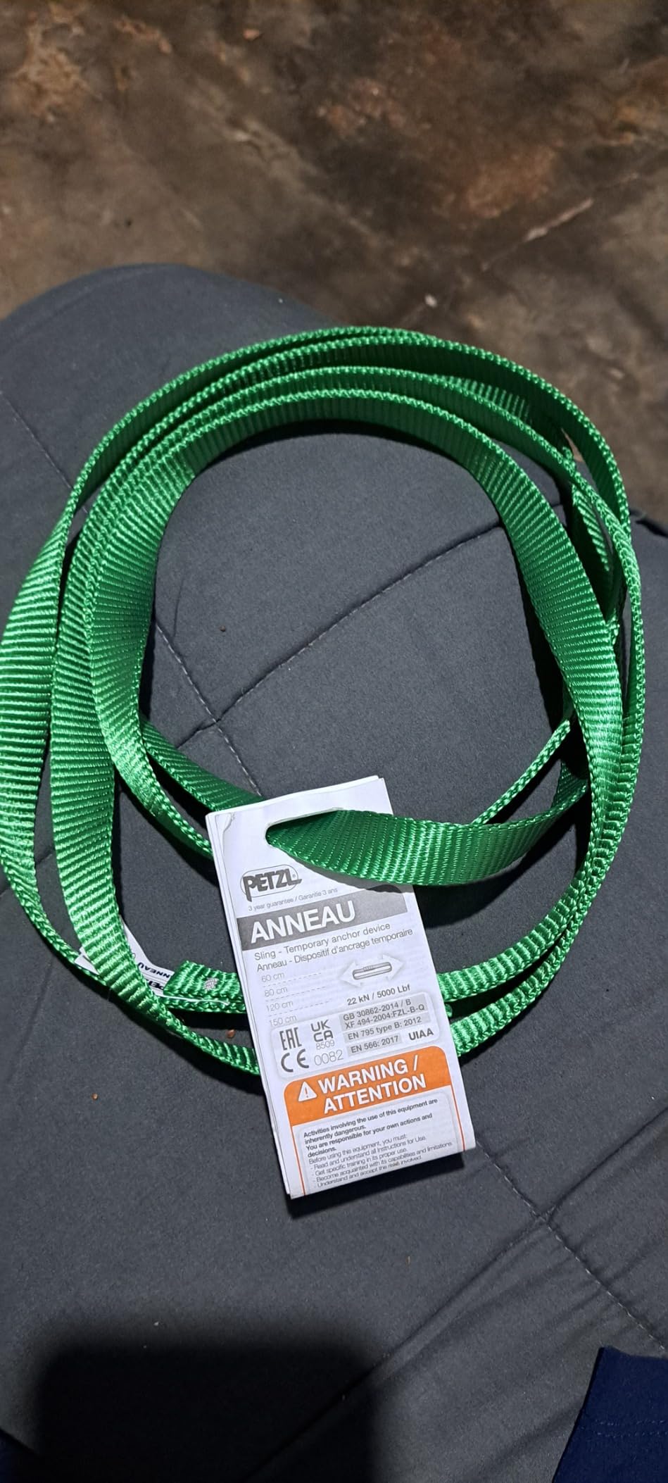 Petzl Sling Pmm C40 80Cm Polyester Sling customer photo 1