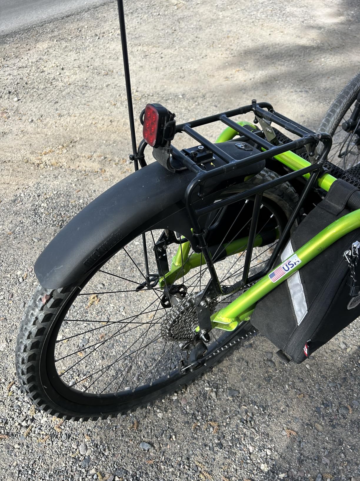 Mucky Nutz MugGuard Short Black | bike-fenders customer photo 2
