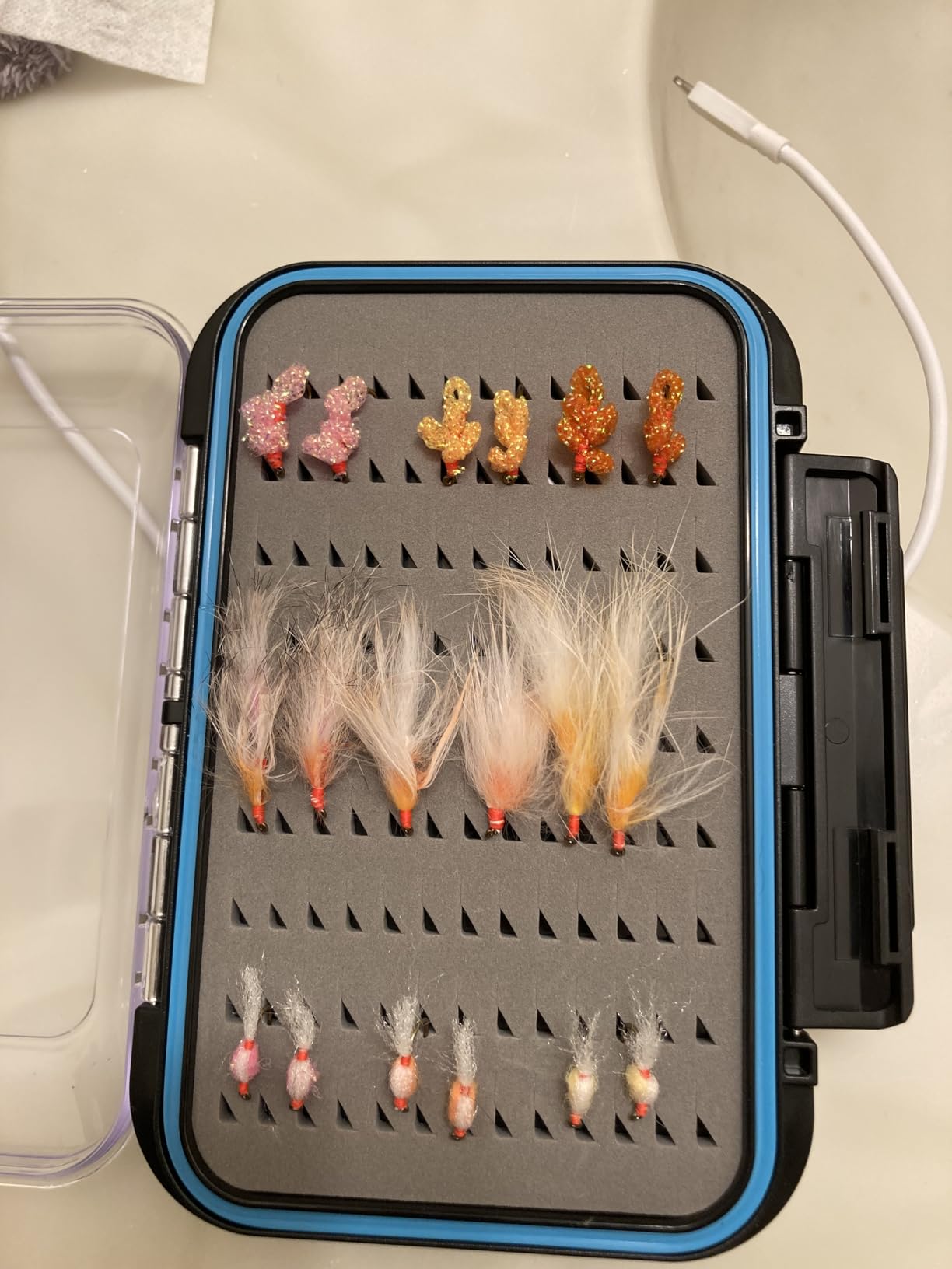 Gonex Fly Boxes for Fly Fishing files Jigs Waterproof Double Sided Fly Case | 4.1