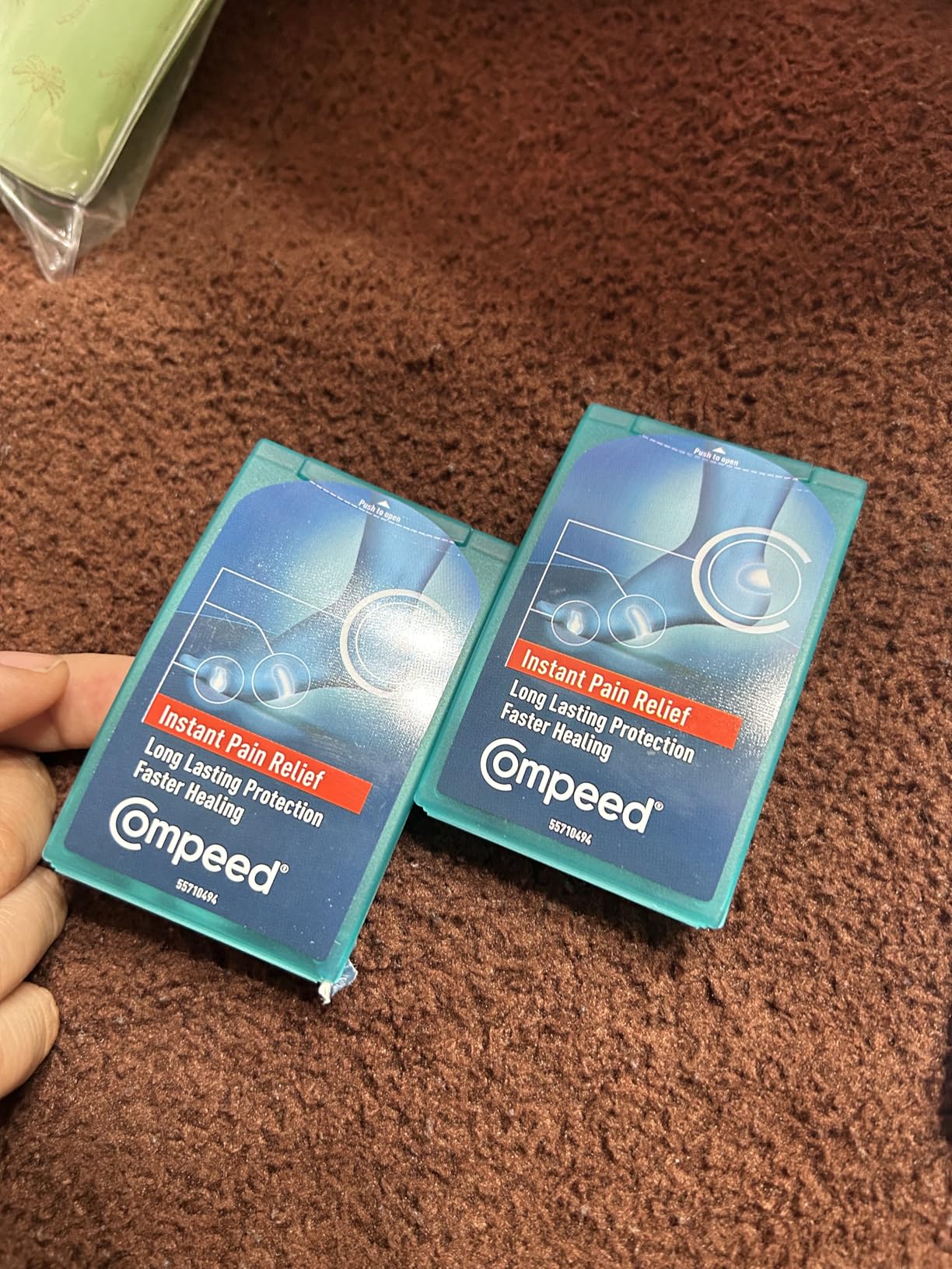 Compeed Advanced Blister Care Pads, Hydrocolloid Gel Cushions for Instant Pain Relief and Faster Healing, Mixed Sizes, 10 Count (2 Packs) customer photo 1