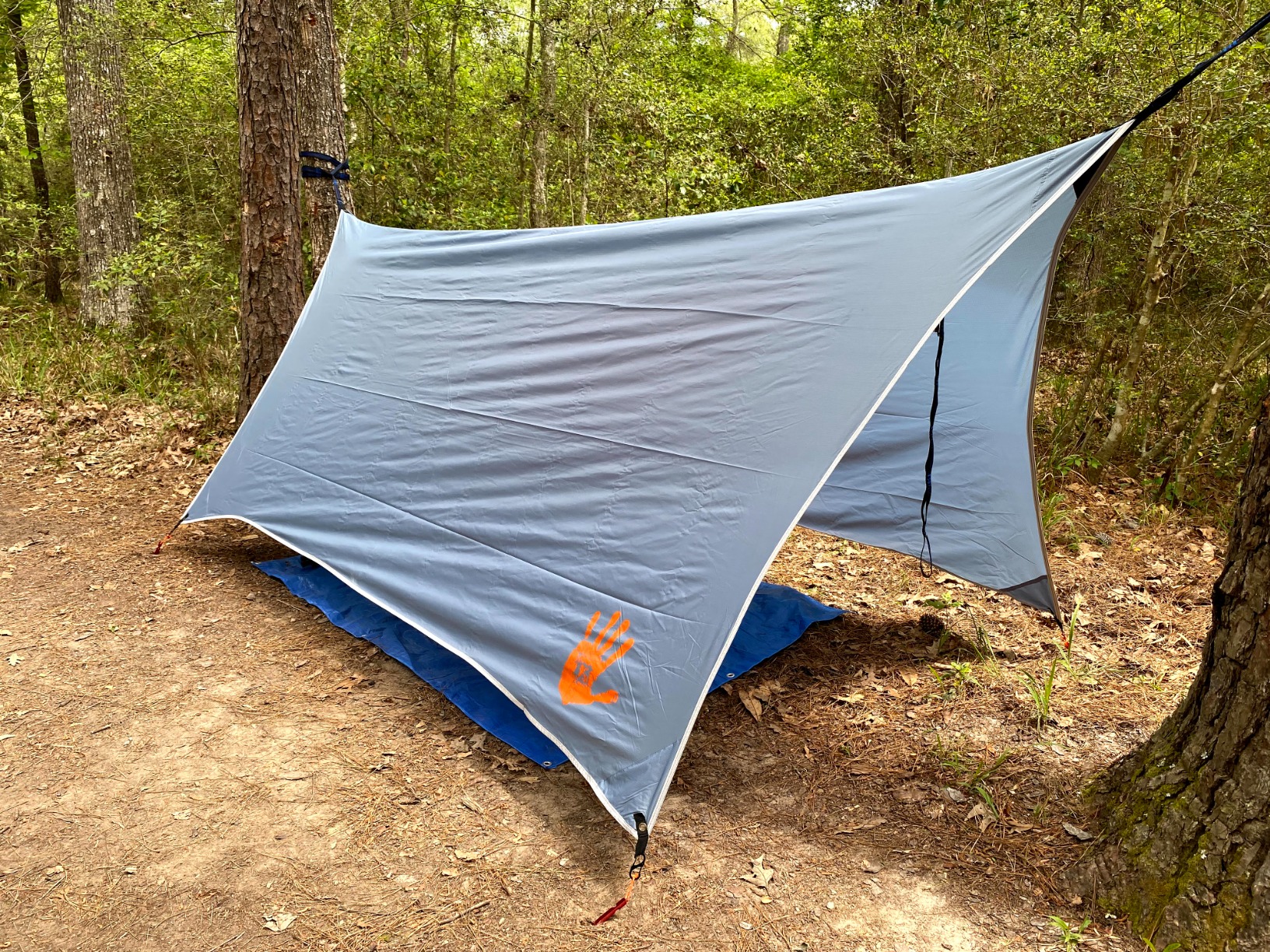 Rain Fly 12x10 Lightweight Survival Camping Tarp; 100% Waterproof; Makes a Great Backpacking Tarp or Hammock Shelter; Survival Bracelet Included customer photo 2