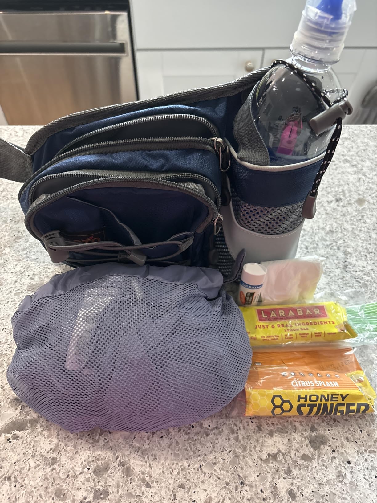 Waist Pack with Water Bottle Holder for Running Walking Hiking Fanny Pack | Hydration belt 25-50