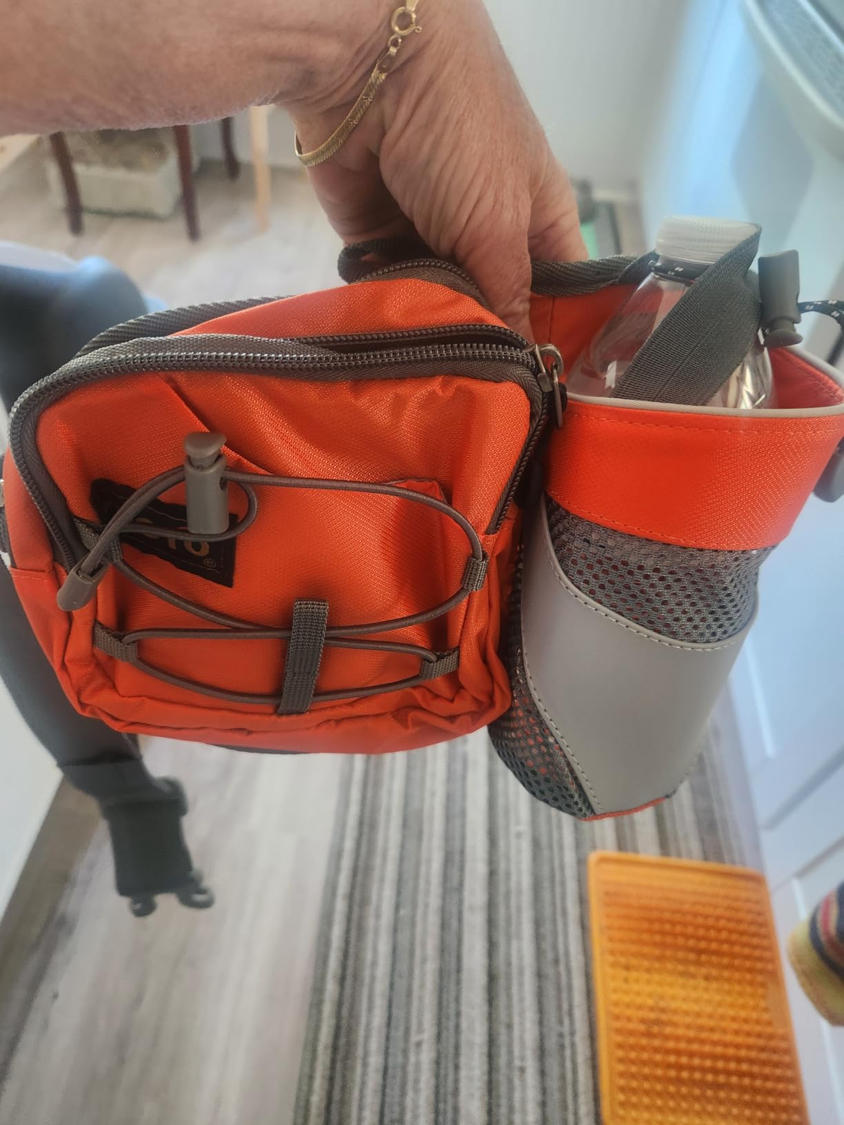 Waist Pack with Water Bottle Holder for Running Walking Hiking Fanny Pack | Hydration belt 25-50