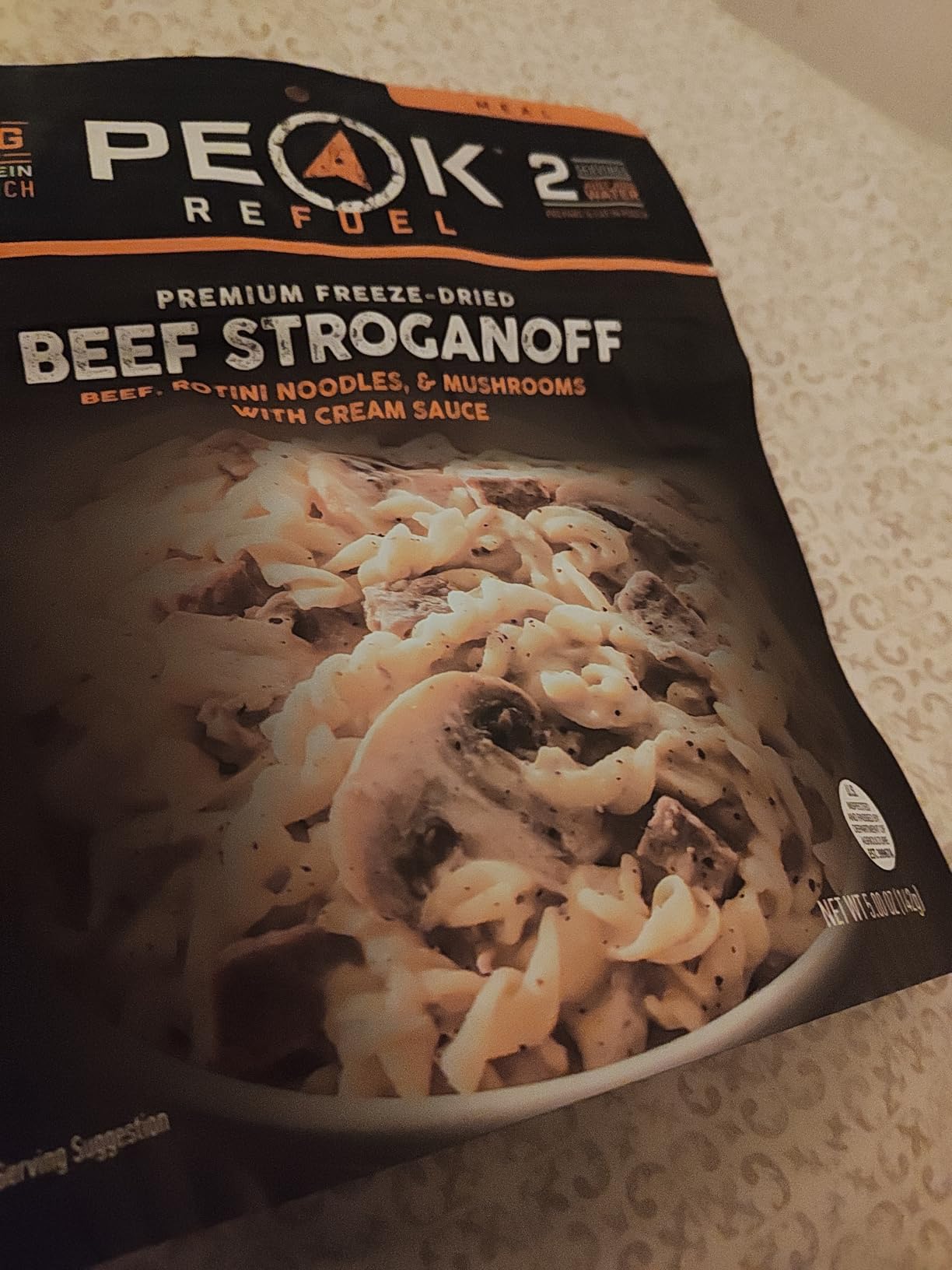 Peak Refuel Beef Stroganoff Freeze-Dried Backpacking Meal with Real Meat customer photo 2