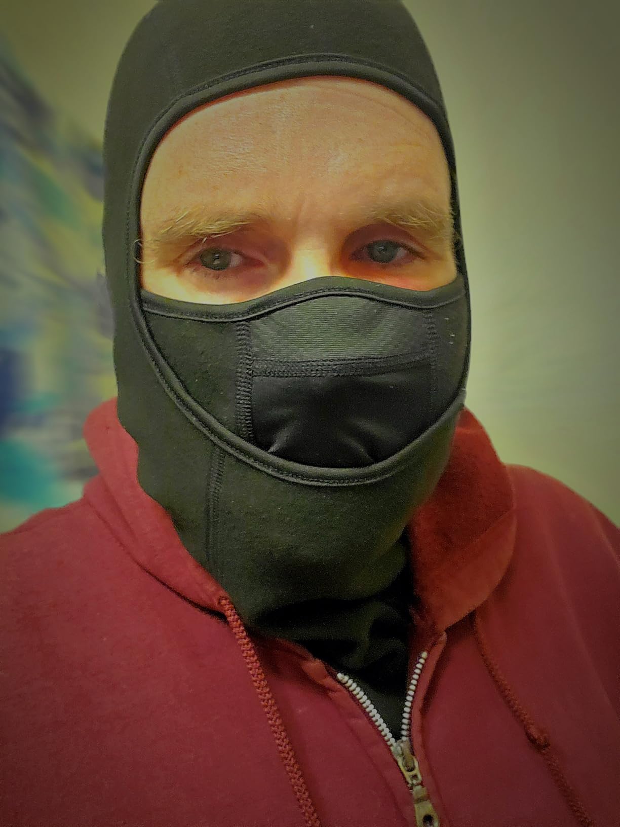 Ski Mask for Men Women Balaclava Face Mask for Cold Weather Winter Warm Fleece Face Covering customer photo 1