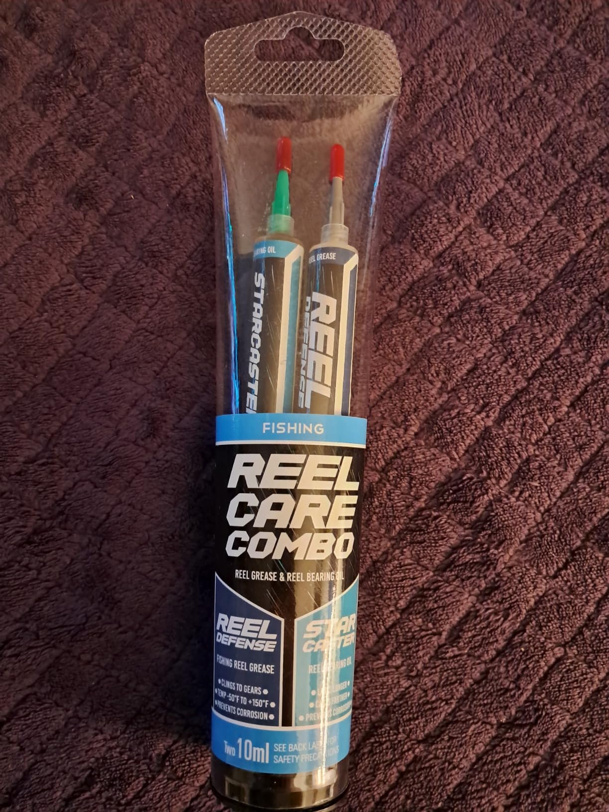 Extant Labs Reel Care Combo: Fishing Reel Oil and Grease Kit, 2X 10ml Syringe - Spinning, Baitcasting, Freshwater, Saltwater, Hardwater Reel Maintenance - Low Temp Performance -50F/-40C customer photo 1