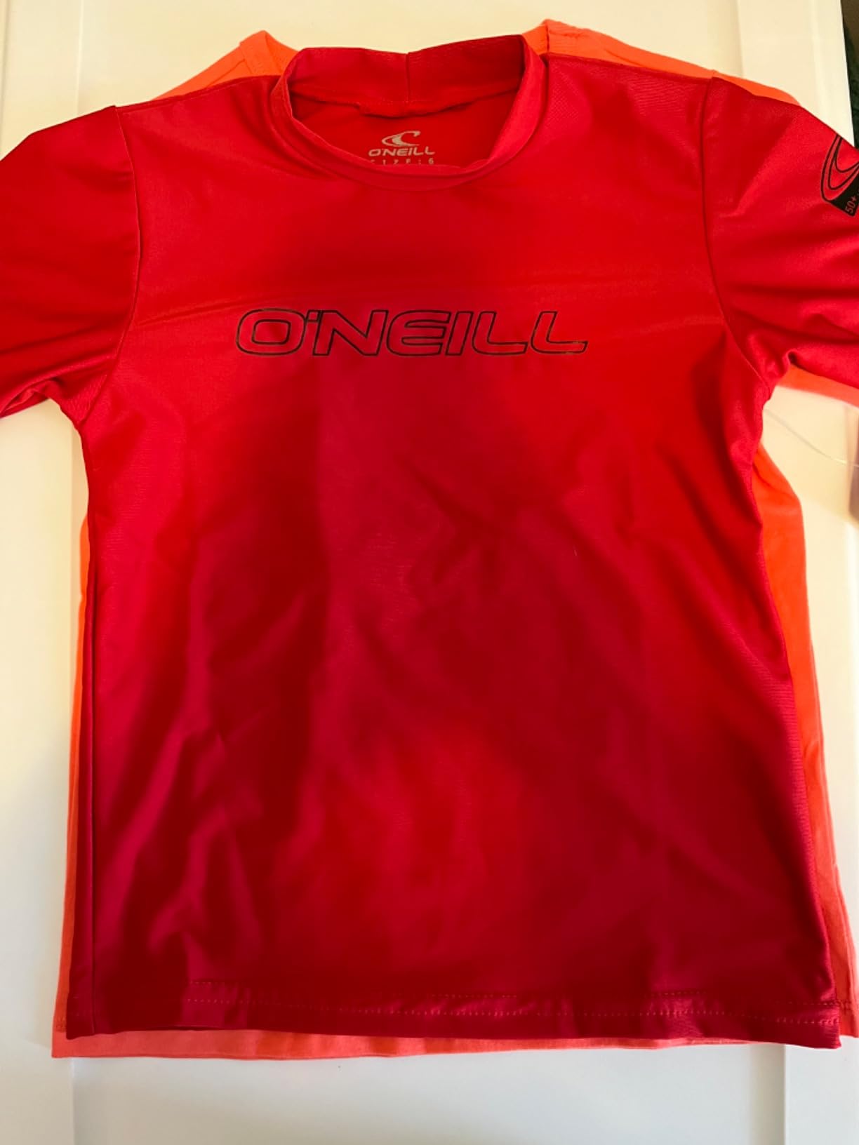 O'Neill Youth Basic Skins Long Sleeve Sun Shirt, UPF 50+ Rashguard, 4-Way Stretch Slim Fit for All Water Activities customer photo 1