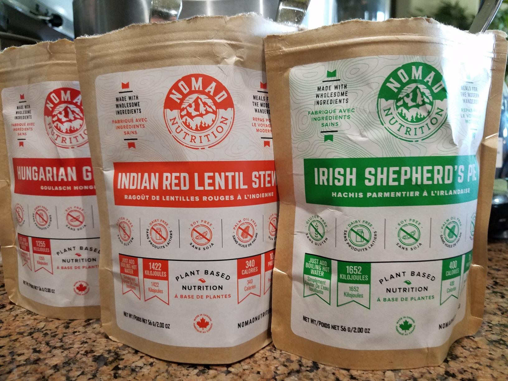 Nomad Nutrition Indian Red Lentil Stew | Plant-Based & Non-GMO | Just Add Boiling Hot Water | 112g customer photo 1