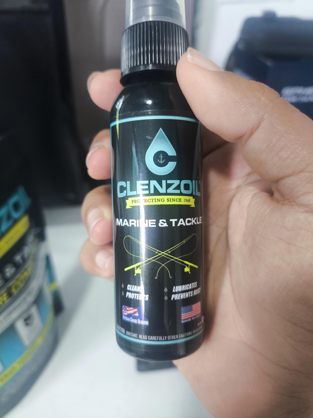 Clenzoil Marine & Tackle Reel Care Kit - Reel Oil & Grease, Fresh/Saltwater customer photo 1