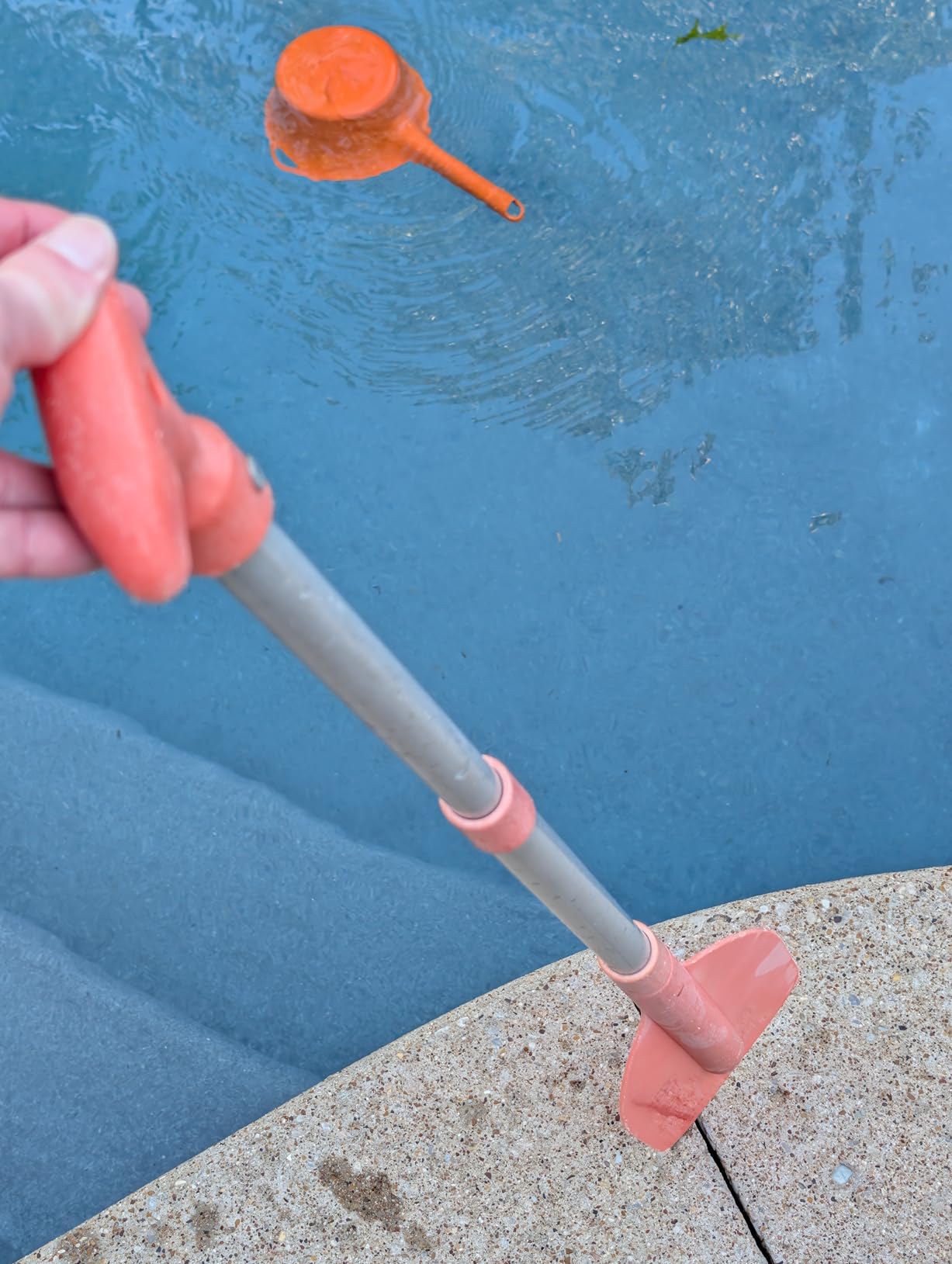 Attwood Emergency Telescoping Paddle for Boating, Orange customer photo 1
