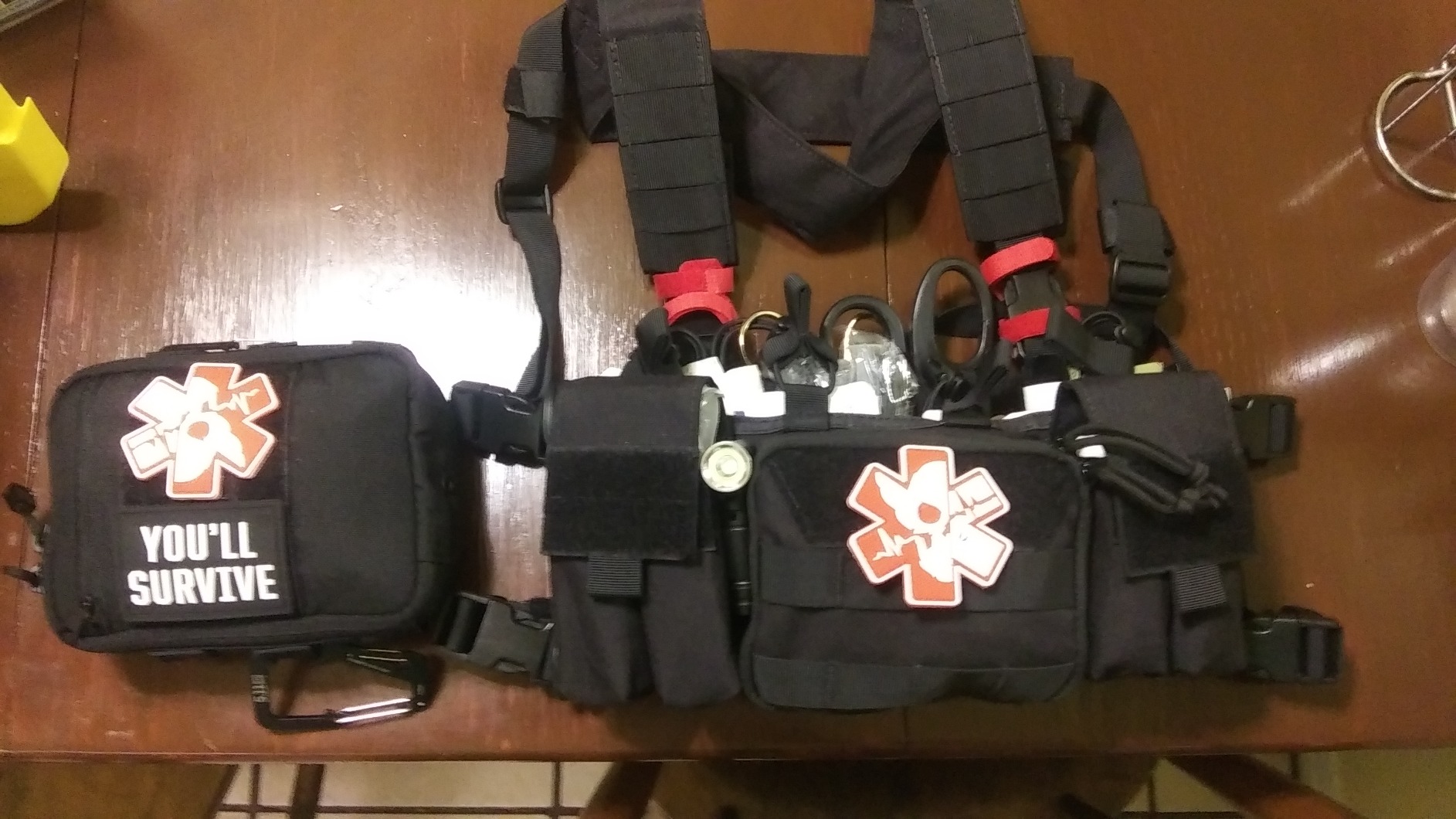 ONETIGRIS Chest Rig, MOLLE Chest Rigs Tactical Chest Rig Dangler Pouch Utility Admin Pouch for Hunting Shooting Hiking customer photo 2