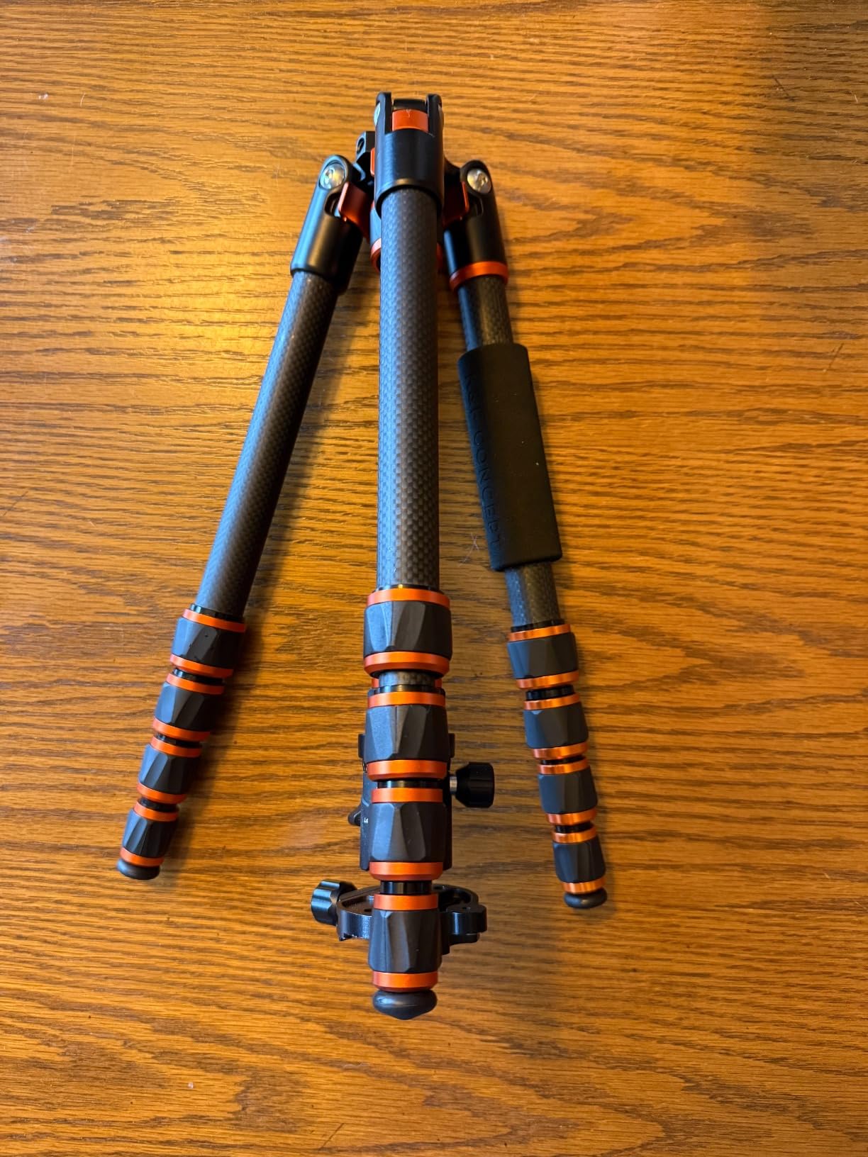 K&F Concept 60 inch Carbon Fiber Camera Tripod,Super Lightweight Compact Travel Tripod with 360 Degree Ball Head,Quick Release Plate,Detachable Monopod 8KG Load Capacity for SLR DSLR C225C0 (BA225) customer photo 2
