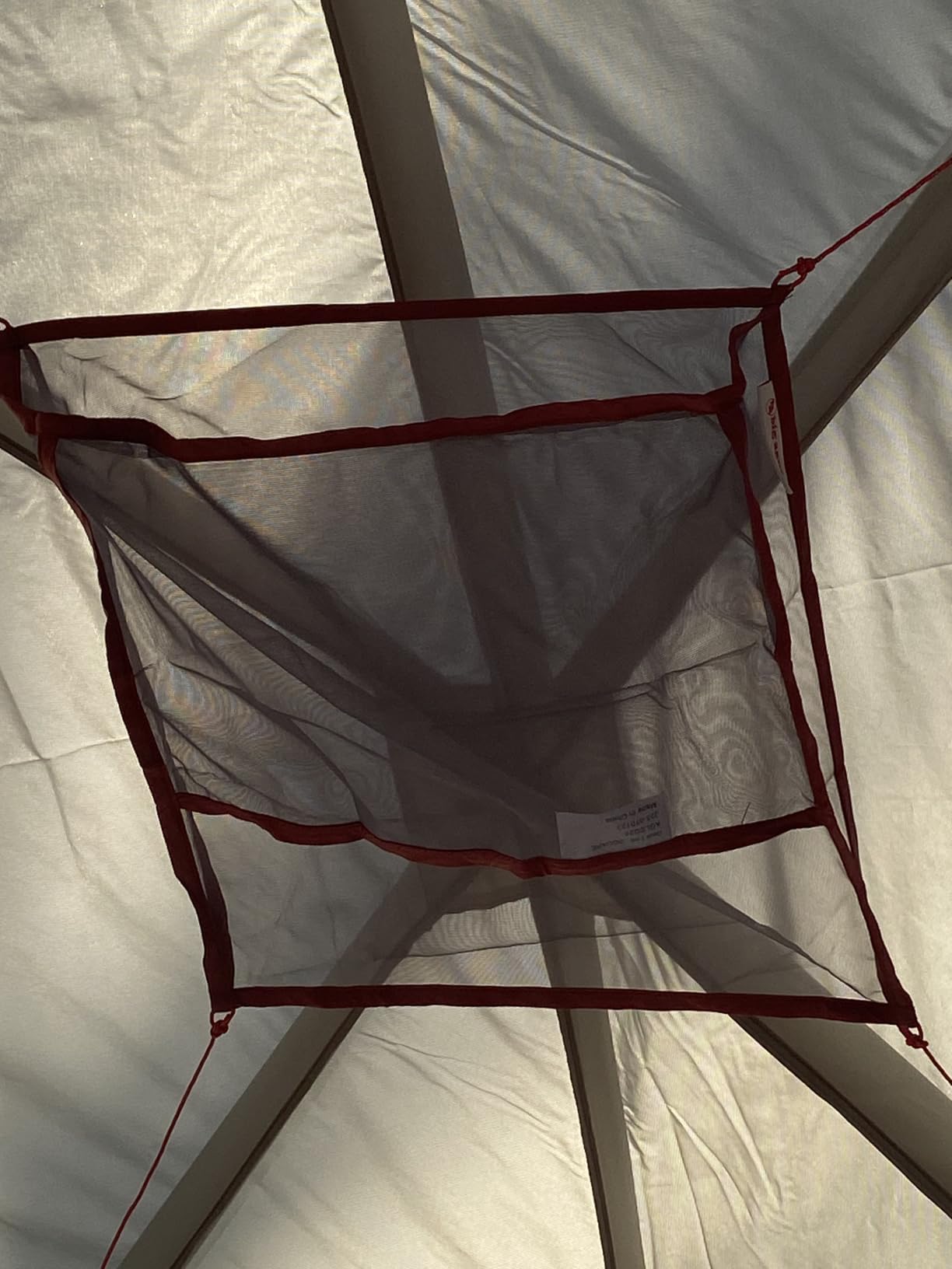 Big Agnes Gear Loft for Backpacking and Camping Tents | Lightweight polyester mesh organizer that hooks into compatible Big Agnes tents to keep essentials within easy reach customer photo 1