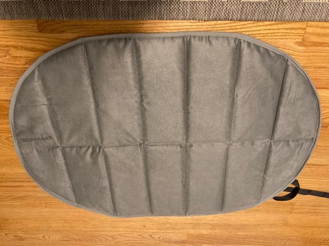 Ruffwear, Highlands Dog Pad, Cloudburst Gray, Medium | Easy to Clean, Soft Insulated Comfort, Non-Slip Waterproof Base, Portable & Packable Dog Bed for Camping, Hiking & Travel customer photo 1