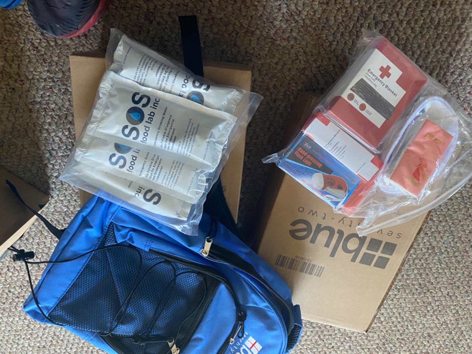 Blue Seventy-Two | 72 Hour Emergency Backpack Survival Kits for 1 Person customer photo 1
