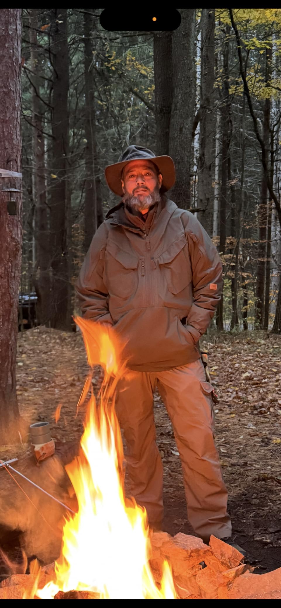 Helikon-Tex Bushcraft Pilgrim Anorak Outdoor Jacket DuraCanvas Black customer photo 1