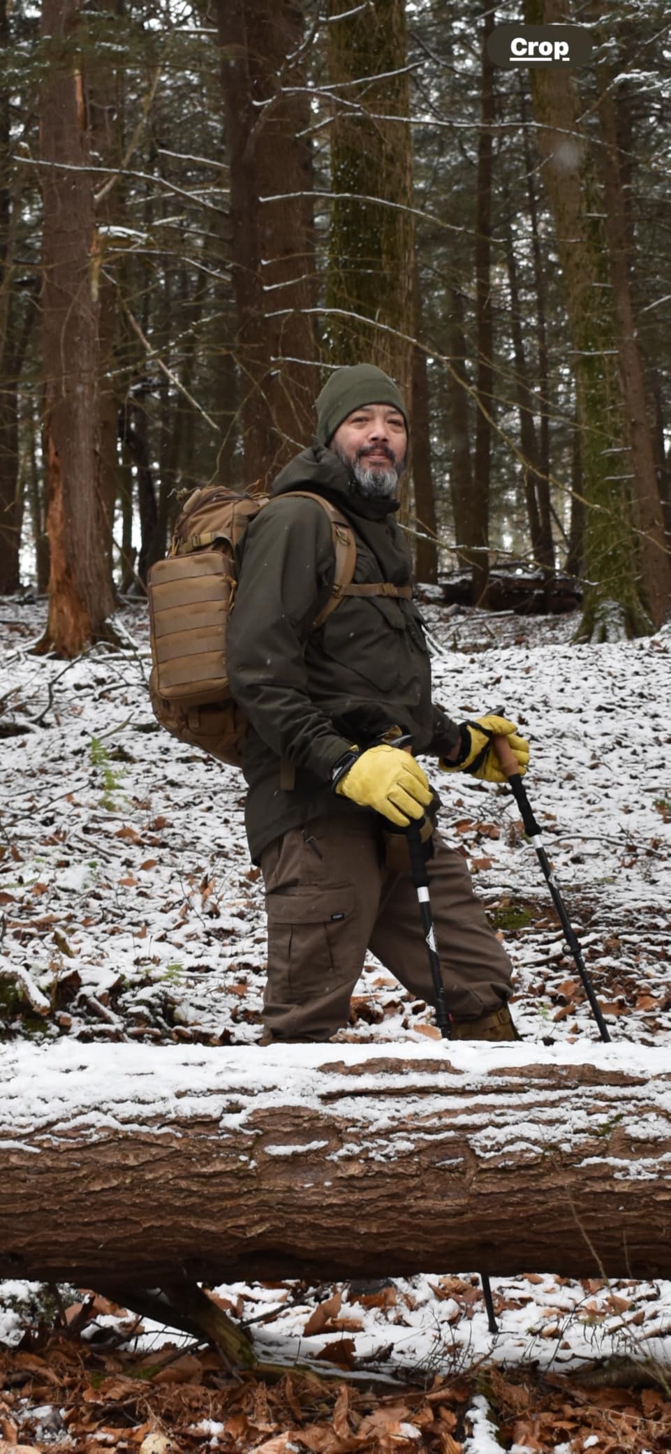 Helikon-Tex Bushcraft Pilgrim Anorak Outdoor Jacket DuraCanvas Black customer photo 2