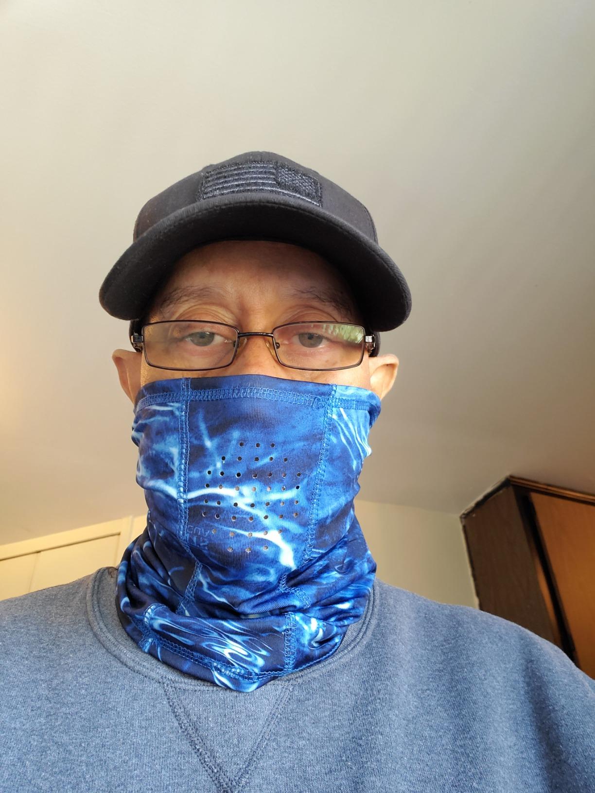 HOT SHOT Cooling Fishing Gaiter - UPF 50 Sun Protection - Breathable Face Mask customer photo 1