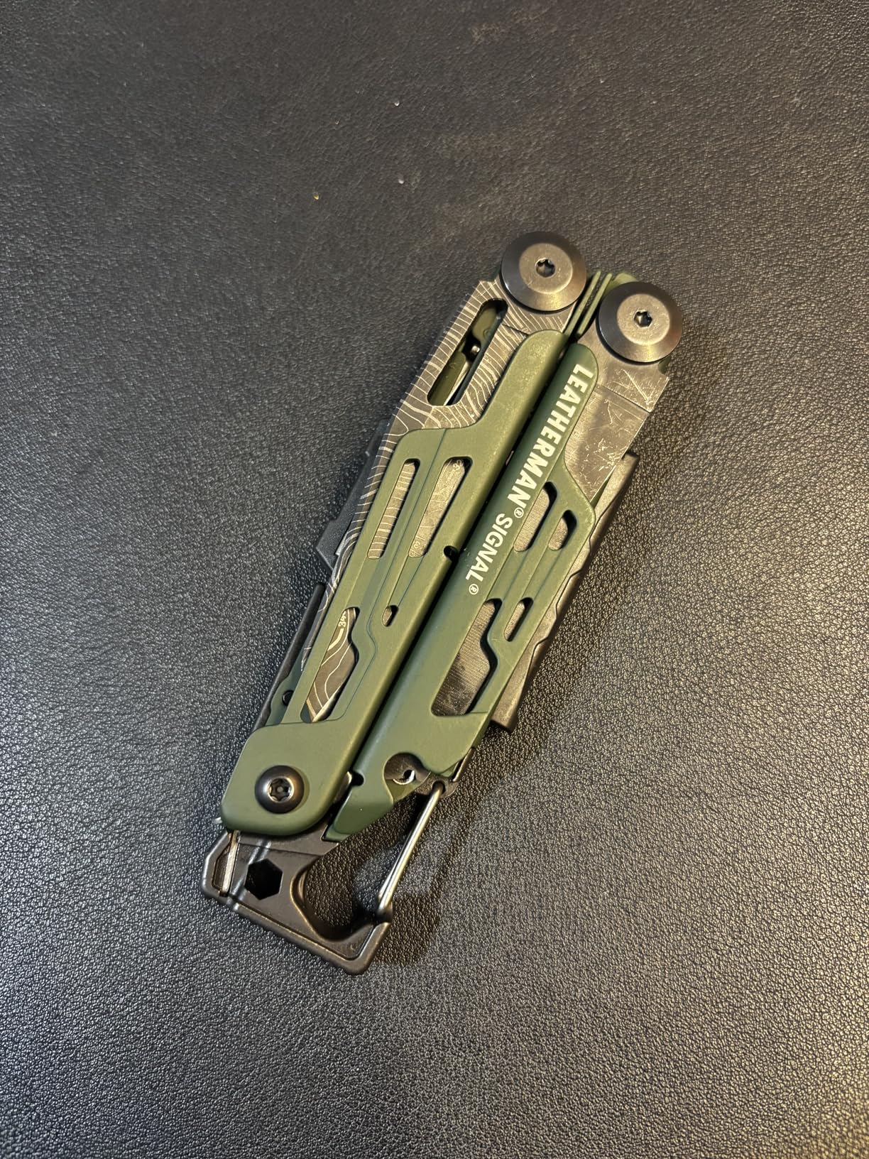 LEATHERMAN, Signal, 19-in-1 Multi-tool for Outdoors, Topographical Print | Camping, Hiking, Fishing, Survival, Durable & Lightweight EDC, Made in the USA customer photo 1