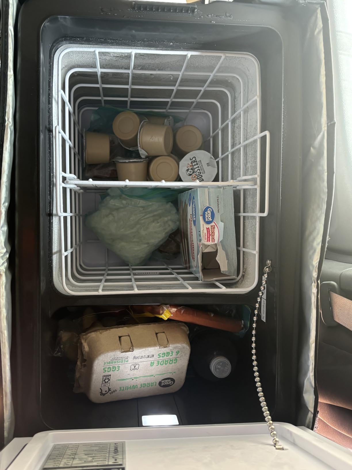 BougeRV 12V Portable Refrigerator Fridge Freezer Portable Car Fridge 53 Quart Electric Cooler12V/24V DC 110~240 V AC for RV Truck Pickup SUV Van Boat Camping Tailgating Road Trip Outdoor Travel customer photo 2