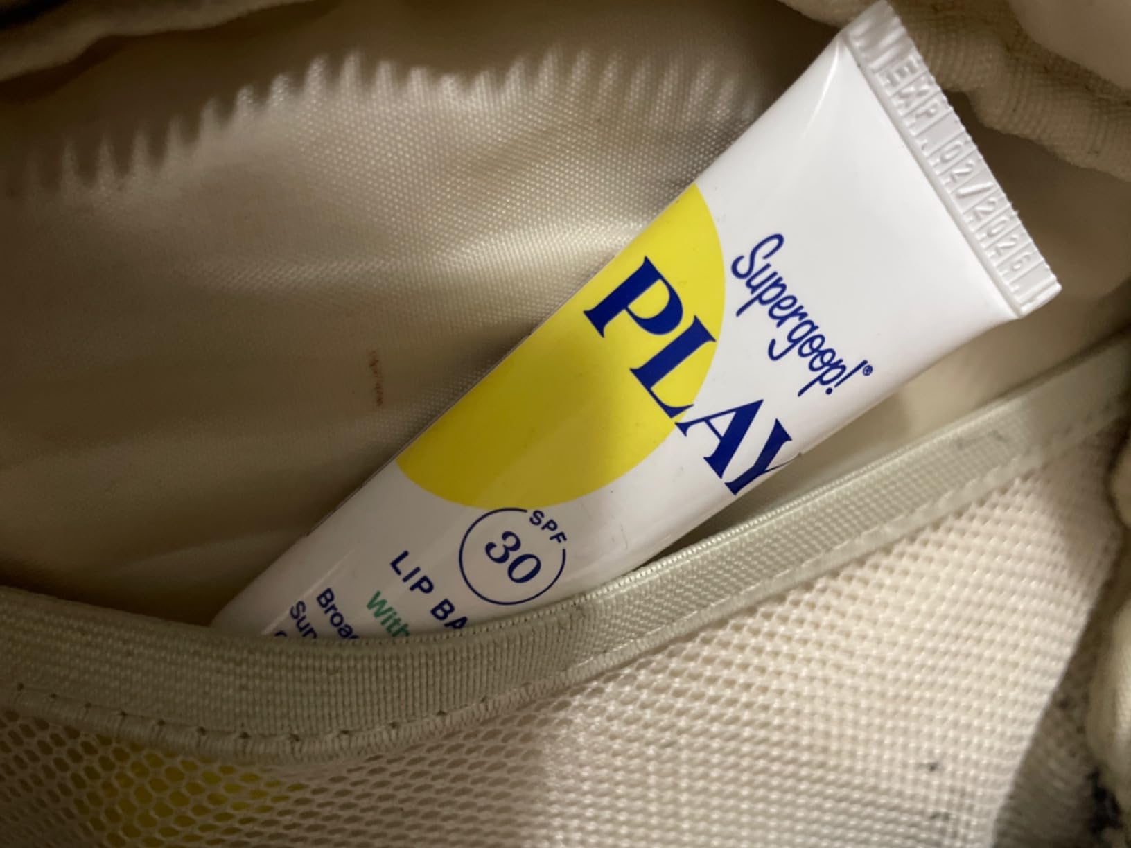 Supergoop! PLAY Lip Balm SPF 30 - Broad Spectrum SPF Lip Balm with Hydrating Honey, Shea Butter & Sunflower Seed Oil - Great for Active Days customer photo 2