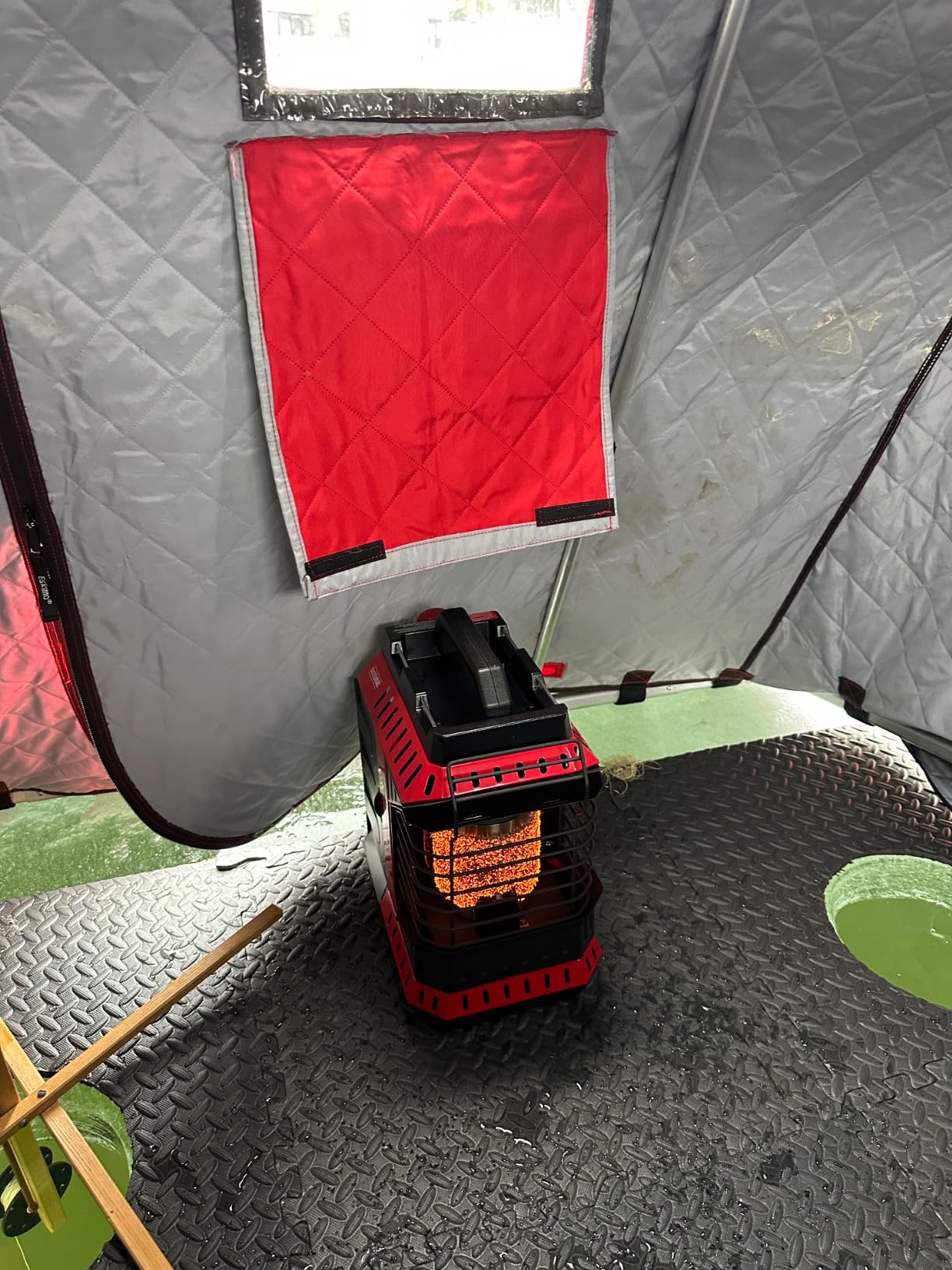 Mr. Heater Indoor Safe Portable Radiant Buddy Flex Heater customer photo 1