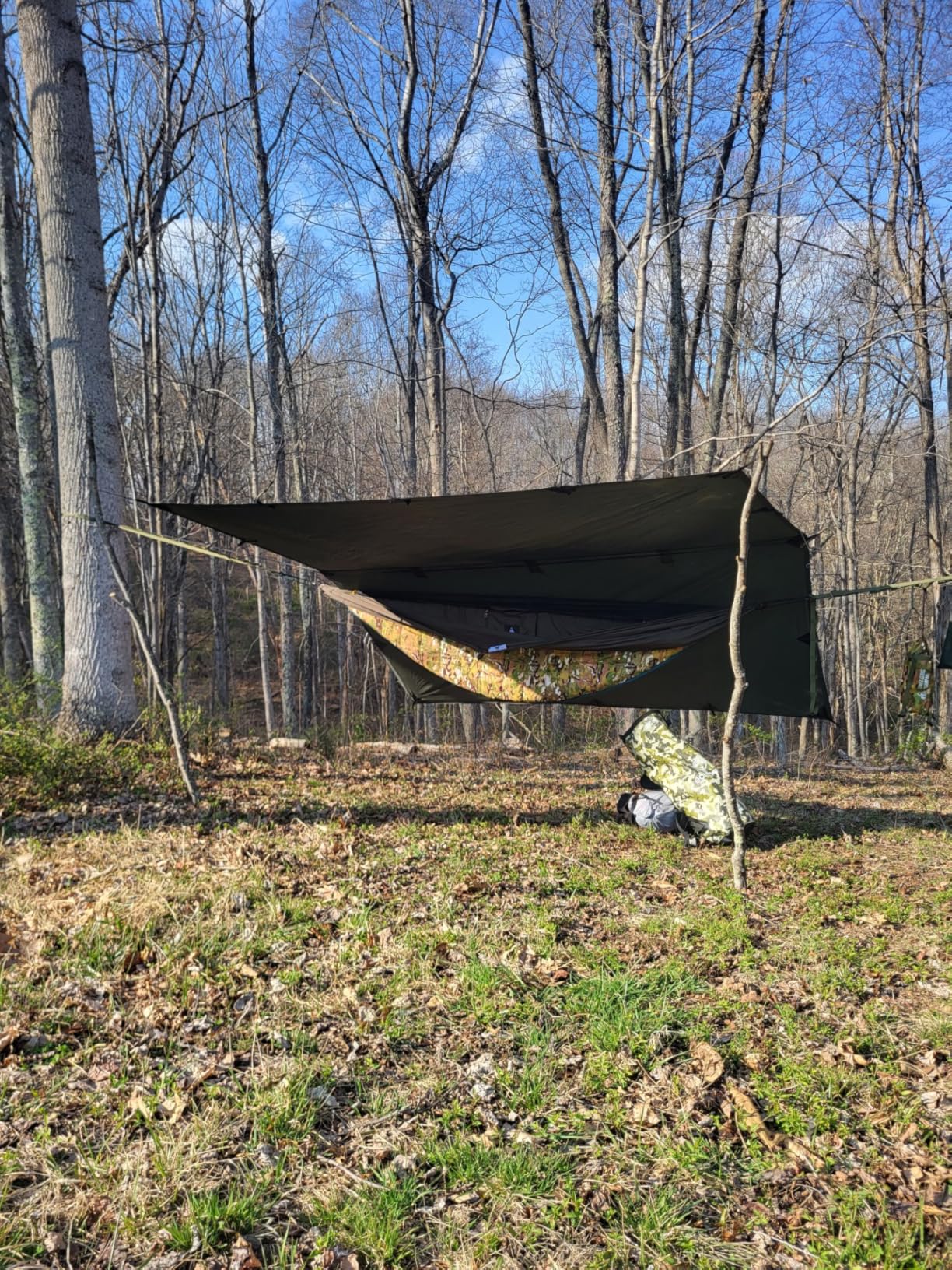 OneTigris Hideout Hammock Underquilt, Lightweight 4 Season Hammock Gear for Camping, Hiking, Backpacking, Travel, Beach, Backyard, Patio, Portable customer photo 1