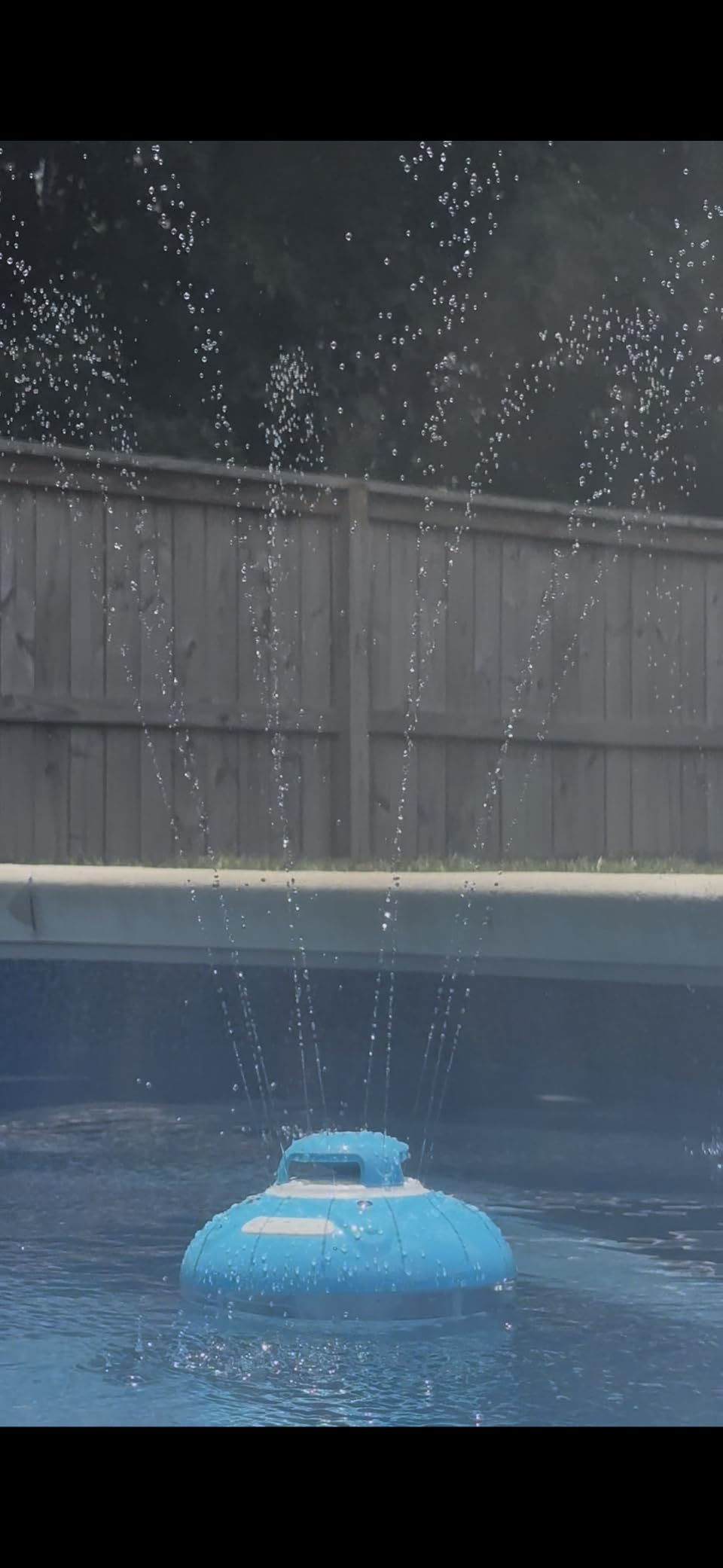 Floating Pool Speakers with Colorful Lights, IP68 Waterproof Bluetooth Speaker for Pool, Crystal Clear Sound Hot Tub Speaker for Pool, Spa and Outdoor customer photo 1