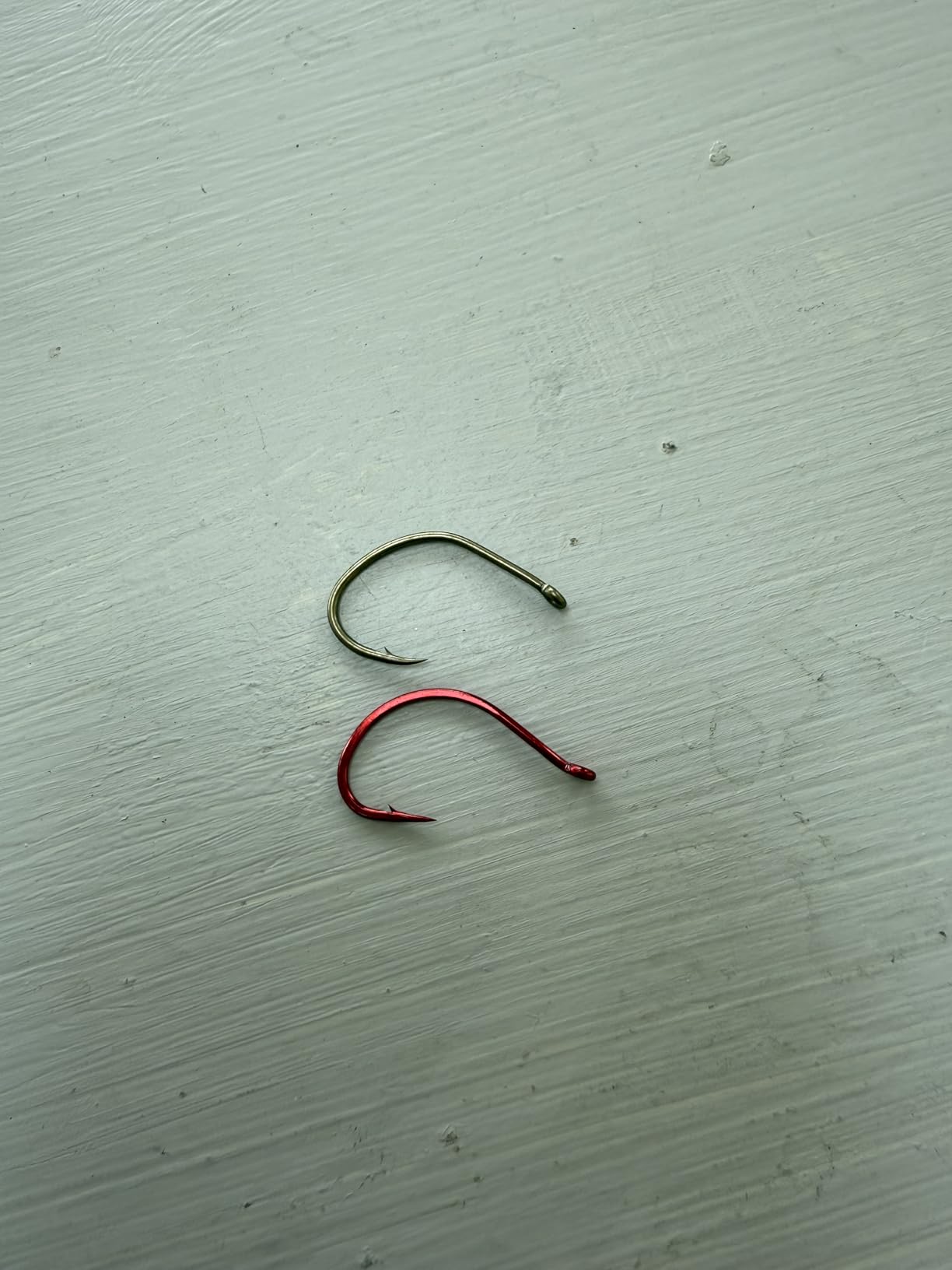 Reaction Tackle Drop Shot Hooks - Finesse Fishing Hooks for Bass and Walleye - Laser Sharp High Carbon Steel, Straight Shank for Soft Plastic Worm Rigs (50-Pack) customer photo 2