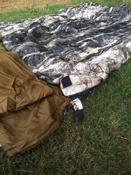 SereneLife Double Sleeping Bag with Pillows, Waterproof & Detachable for 2 Single Bags, Lightweight & Warm, Perfect for Camping, Hiking, Backpacking, and Cold Weather, Suitable for Temperatures 5-10°F customer photo 2