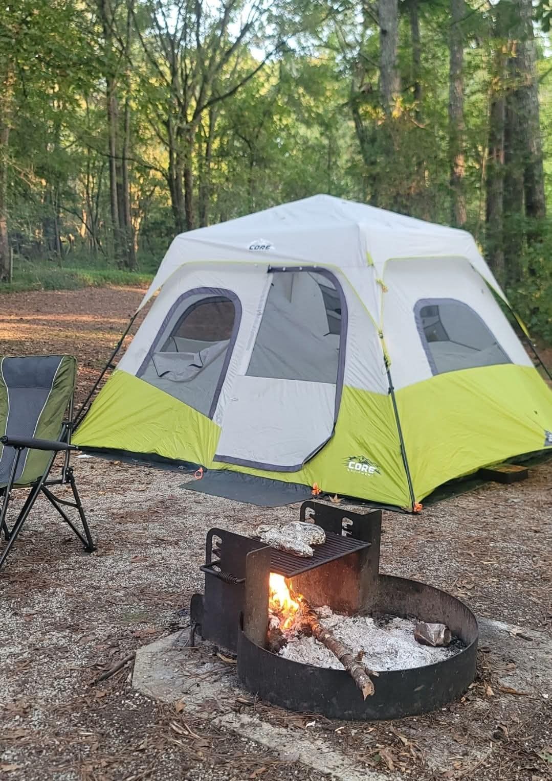 CORE Instant Cabin Tents | Family Cabin Multi Room Pop Up Tents Car Camping | Included Storage Pockets for Camping Accessories customer photo 2