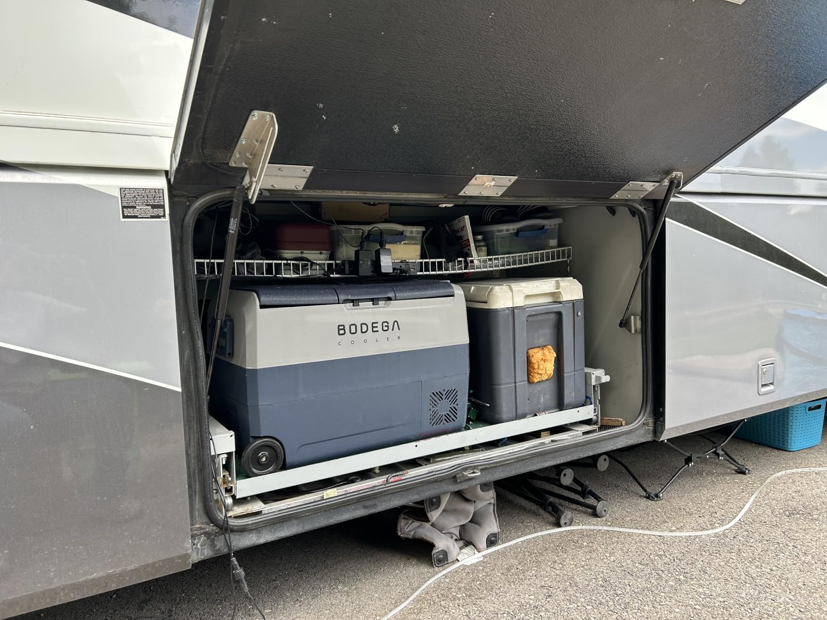 BODEGACOOLER 12 Volt Portable Refrigerator, 53 Quart Car Fridge Dual Zone -4F-68F, 50L Car Freezer APP Control, Electric Compressor Cooler 12/24V DC and 100-240V AC for RV, Camping, Travel, Truck, Vehicles customer photo 1