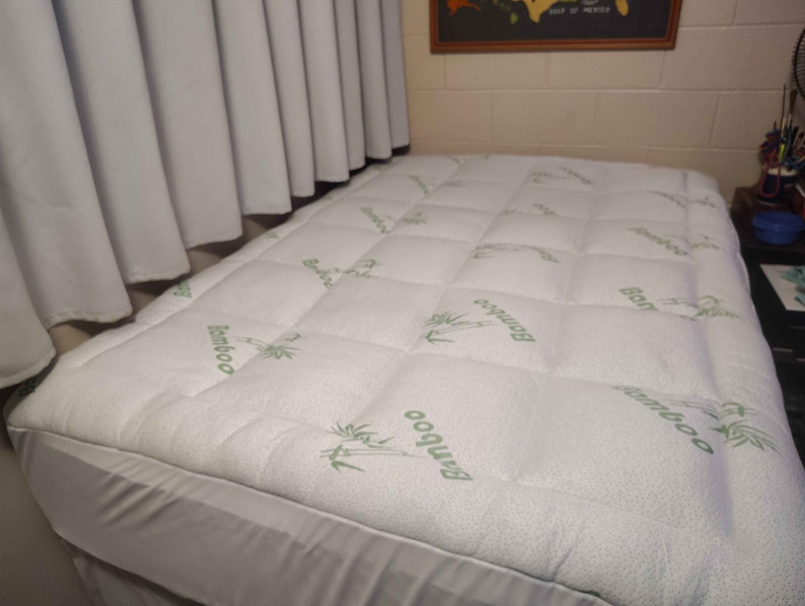Niagara Sleep Solution Ultra Soft & Cooling Mattress Topper - Queen RV Size | Rayon Derived from Bamboo, Pillow Top Mattress Pad, 20