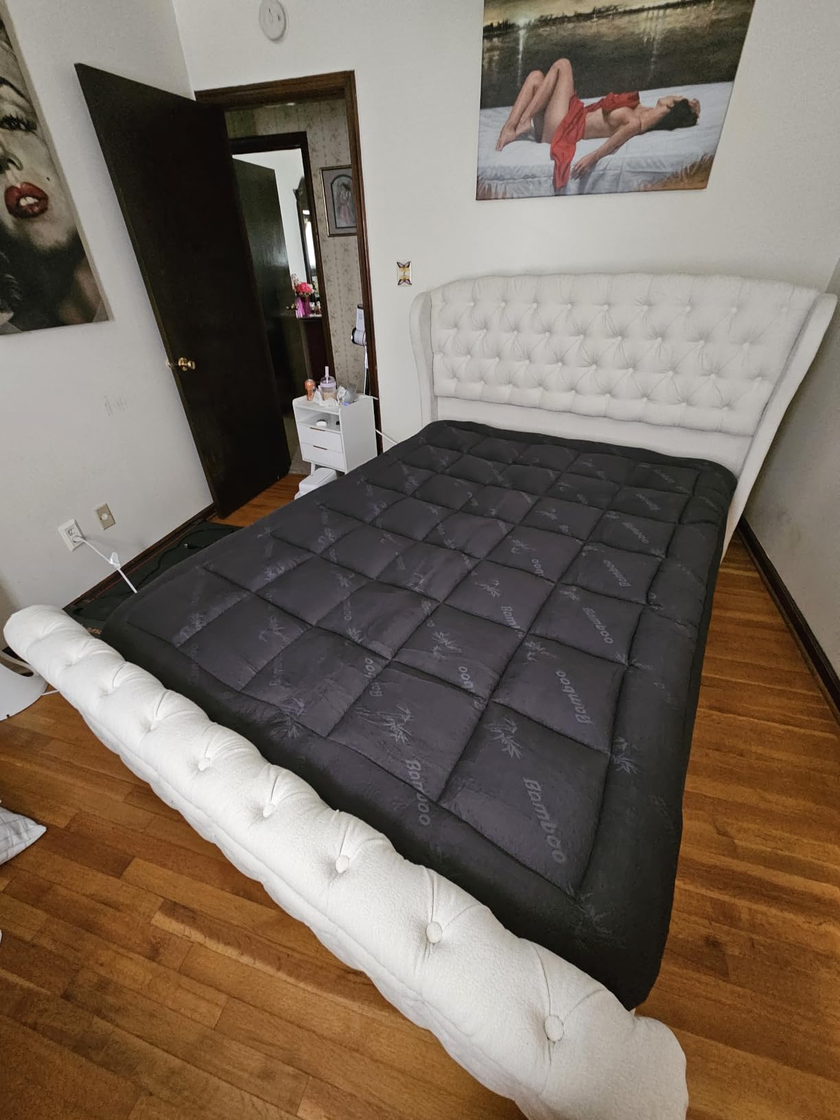 Niagara Sleep Solution Ultra Soft & Cooling Mattress Topper - Queen RV Size | Rayon Derived from Bamboo, Pillow Top Mattress Pad, 20